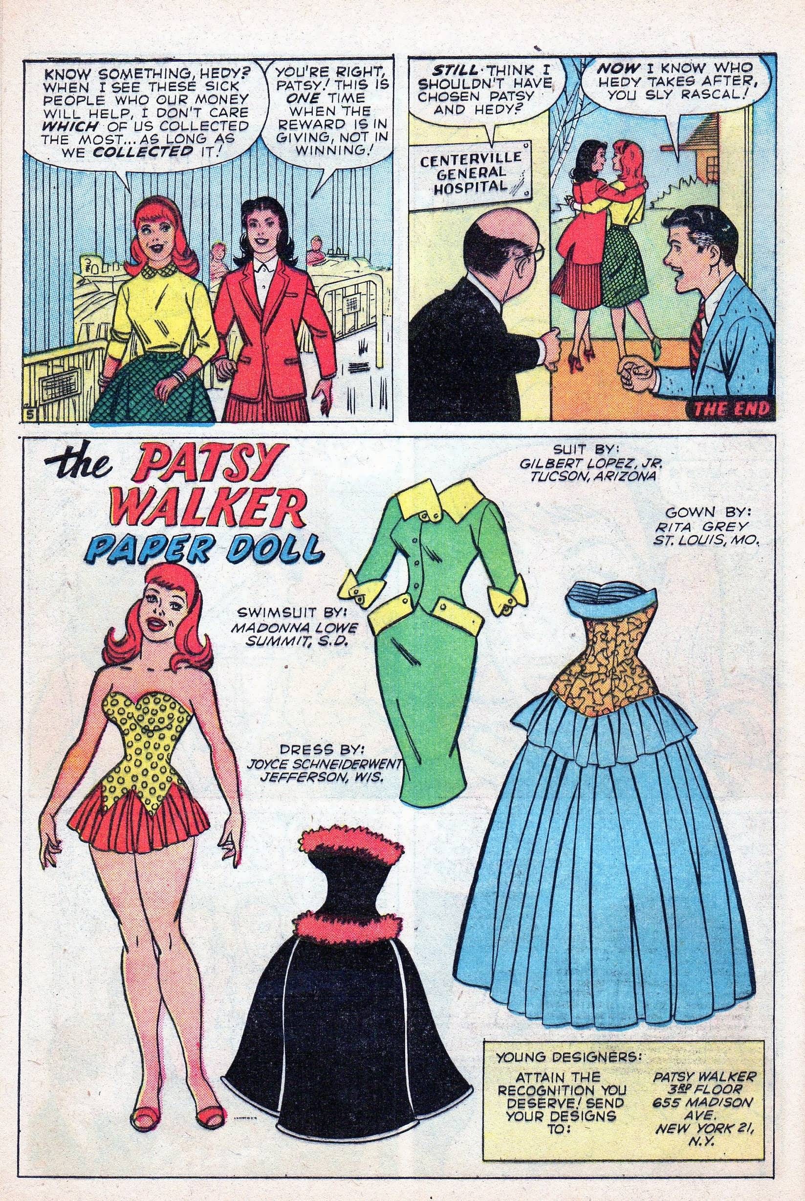 Read online Patsy and Hedy comic -  Issue #59 - 32