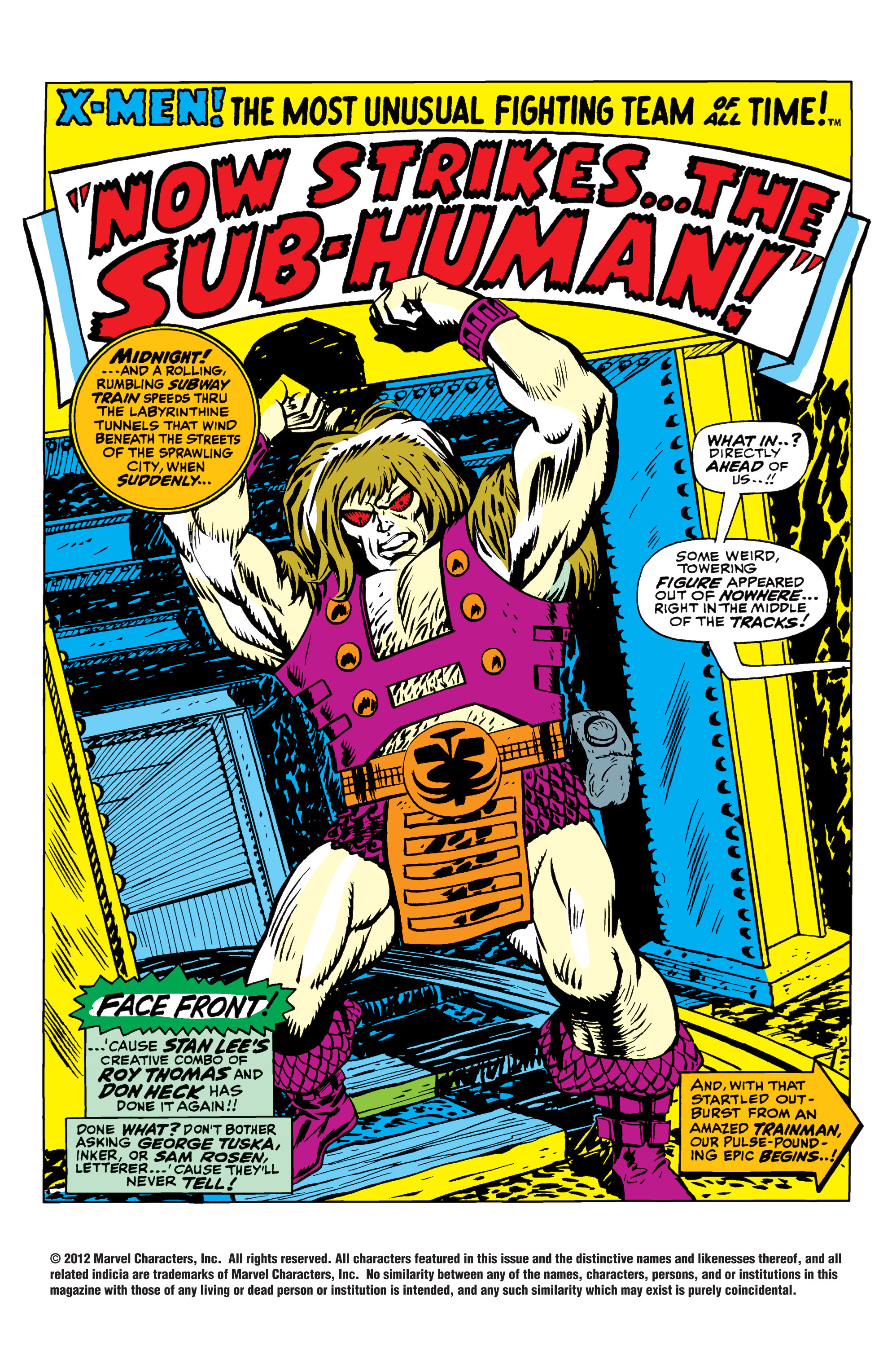 Read online Uncanny X-Men (1963) comic -  Issue #41 - 2