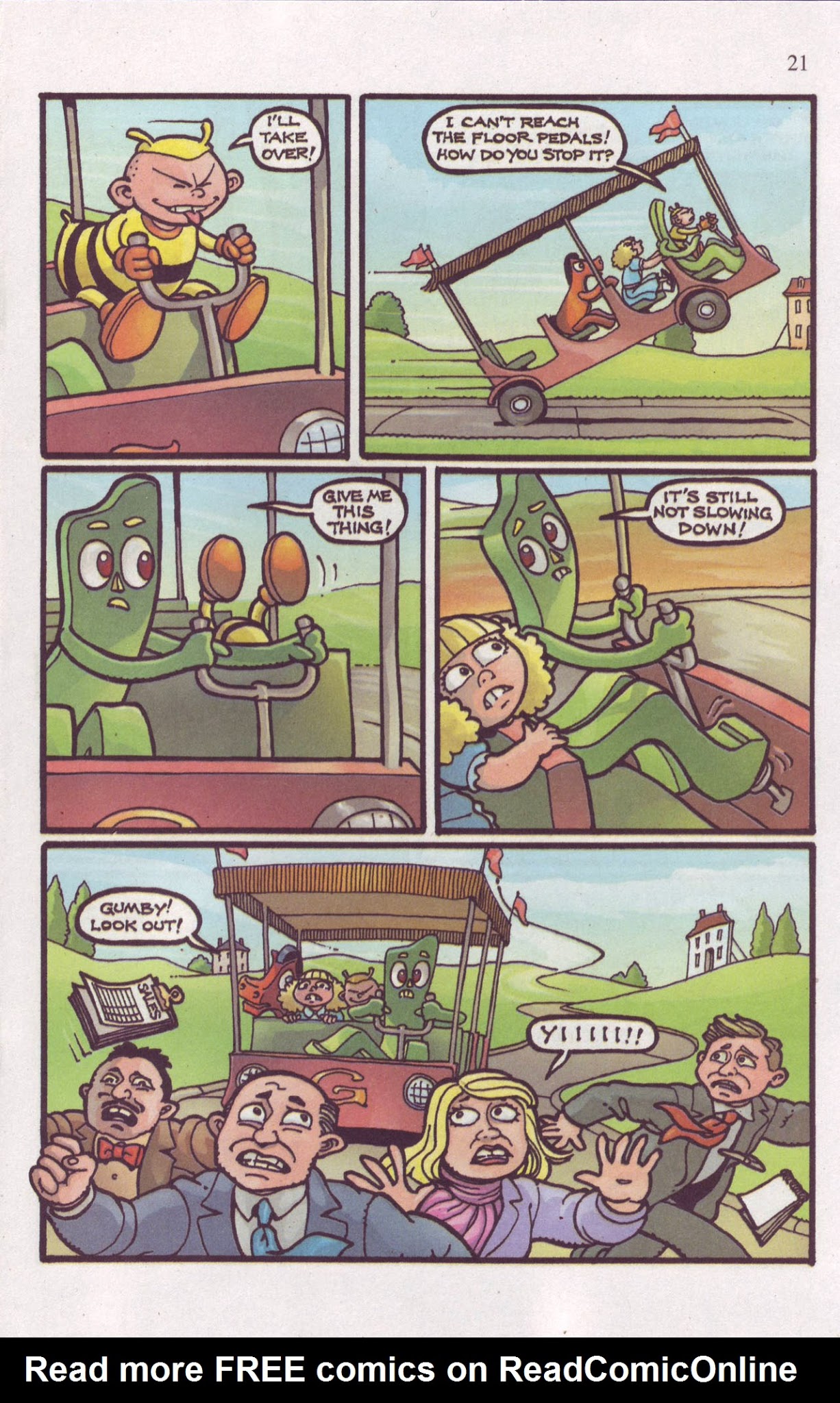 Read online Gumby (2006) comic -  Issue #3 - 23