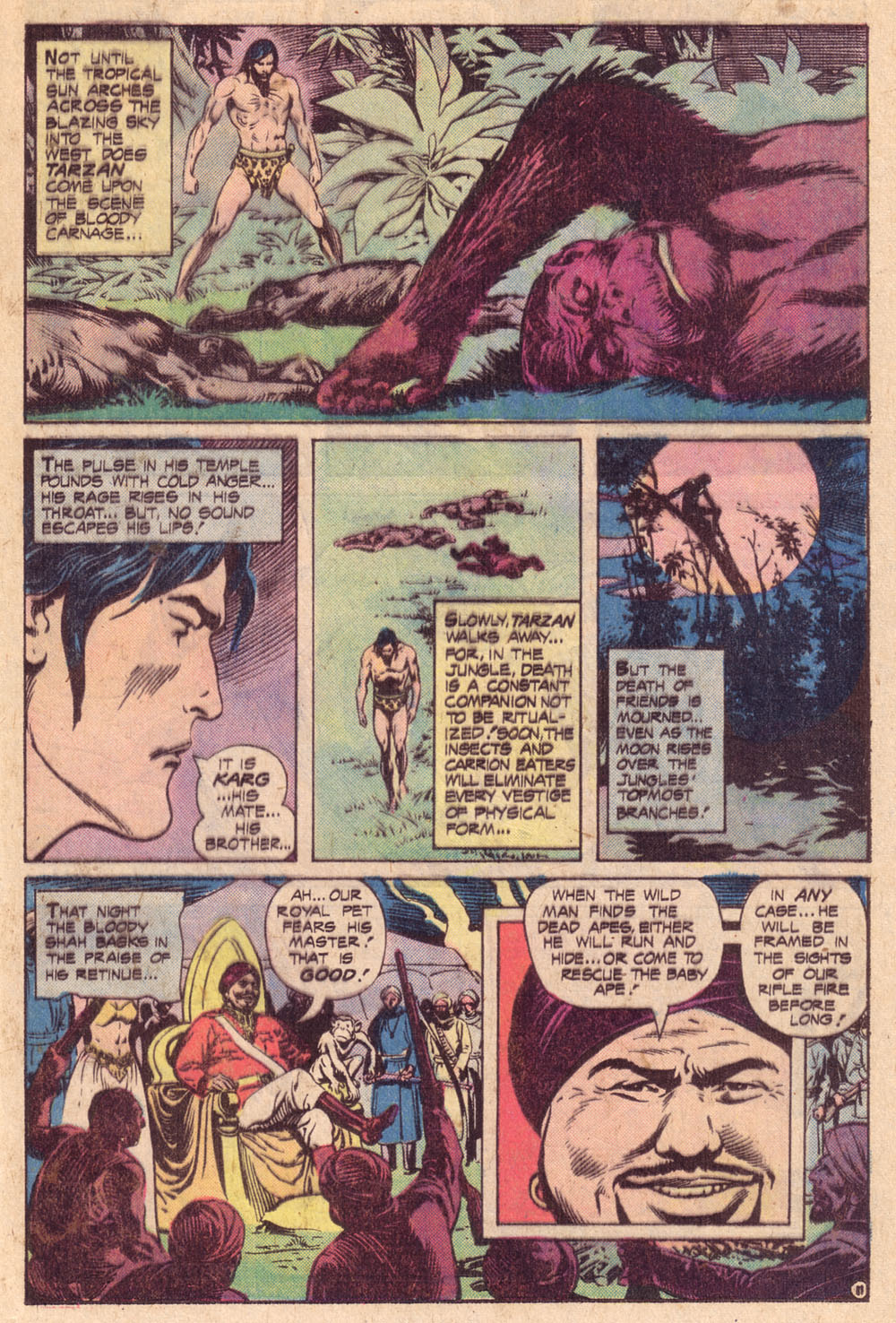 Read online Tarzan (1972) comic -  Issue #244 - 11