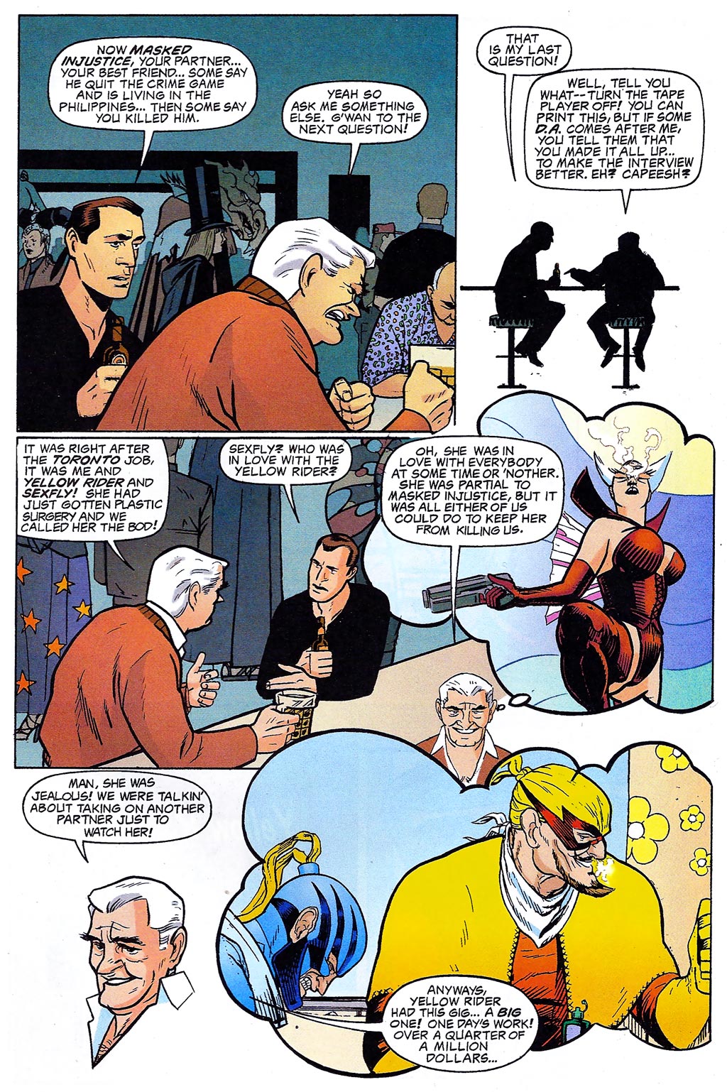 Read online Bob Burden's Original Mysterymen Comics comic -  Issue #4 - 5
