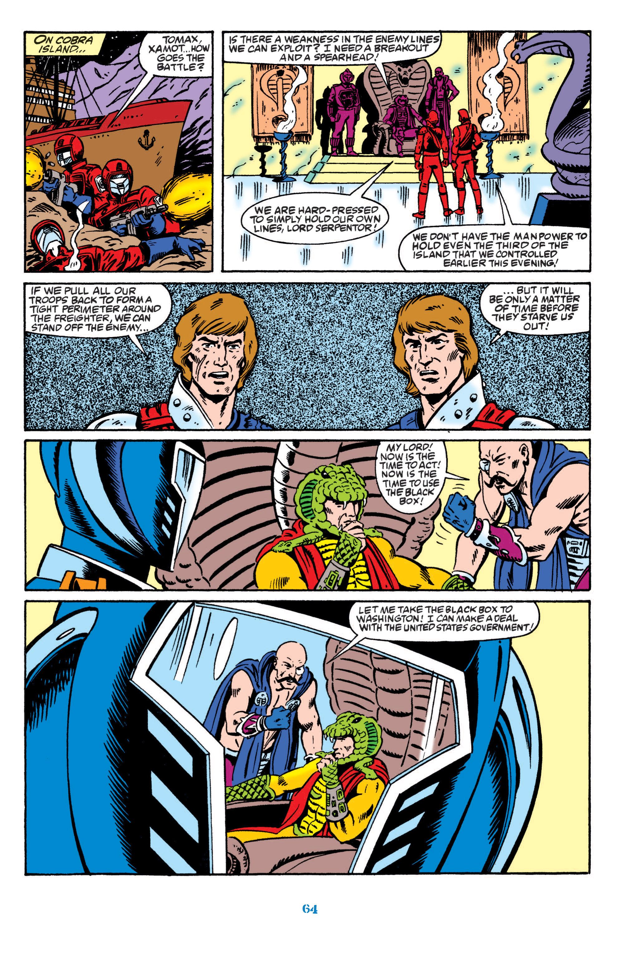 Read online Classic G.I. Joe comic -  Issue # TPB 8 (Part 1) - 65