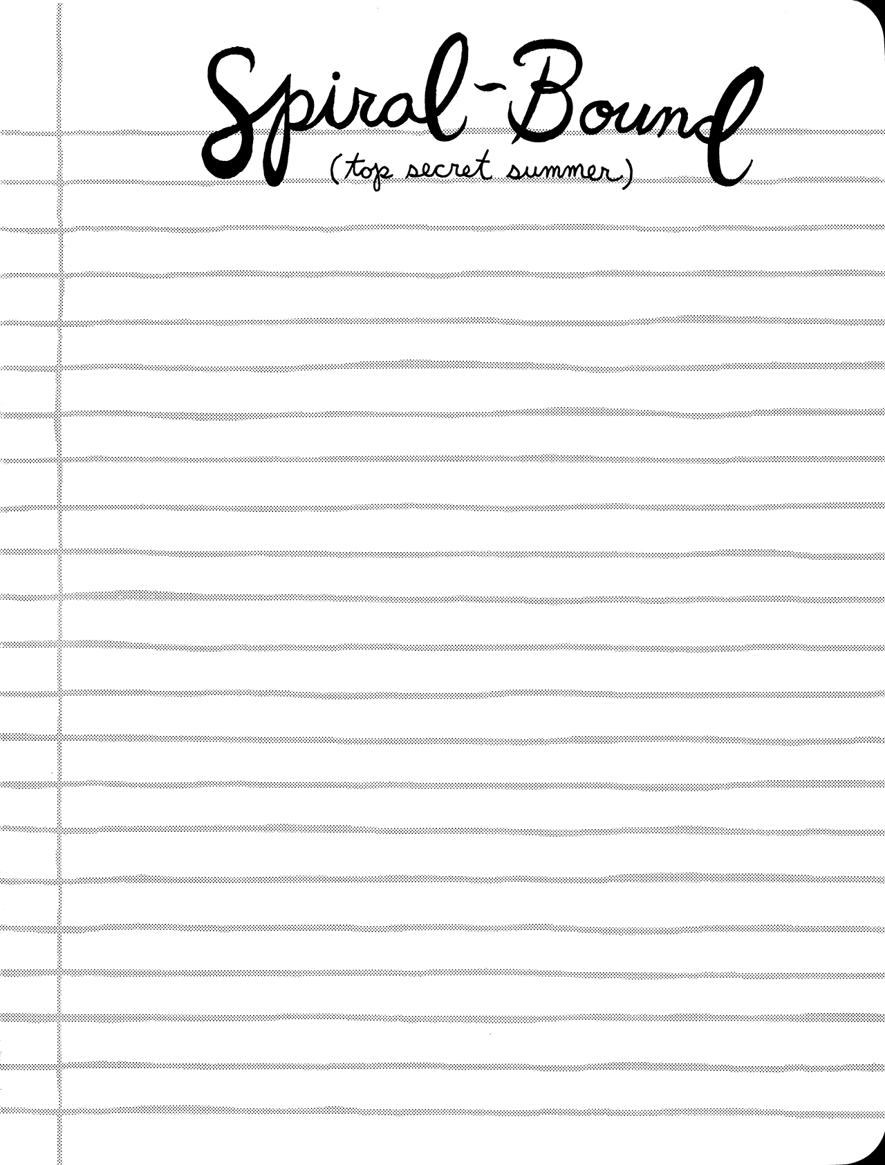 Read online Spiral-Bound (Top Secret Summer) comic -  Issue # TPB (Part 1) - 3