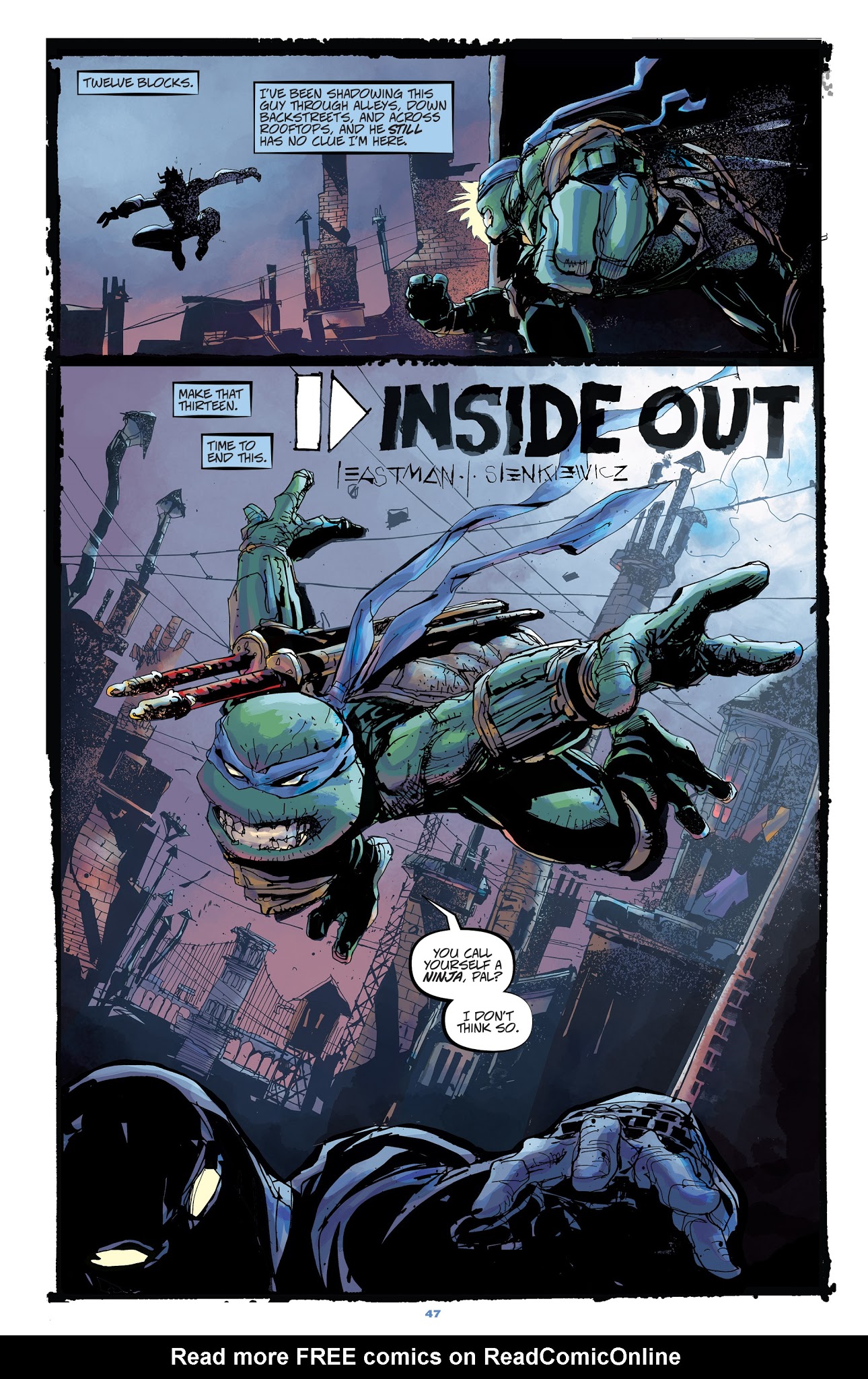 Read online Teenage Mutant Ninja Turtles Universe comic -  Issue #19 - 33