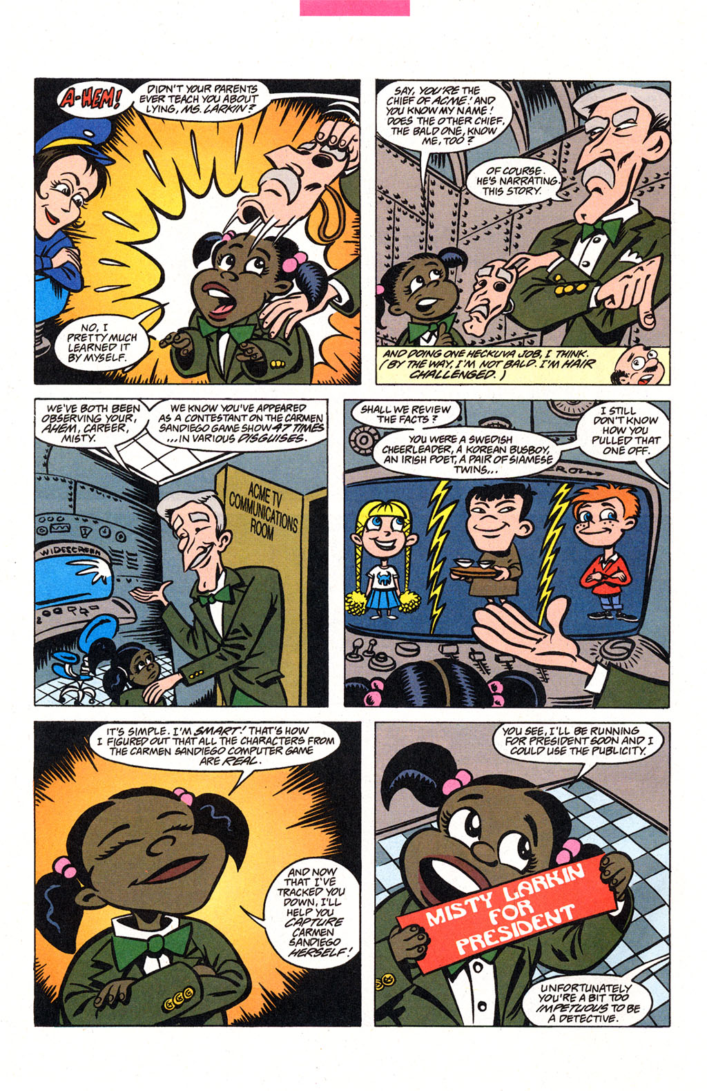 Read online Where In The World Is Carmen Sandiego? comic -  Issue #3 - 5