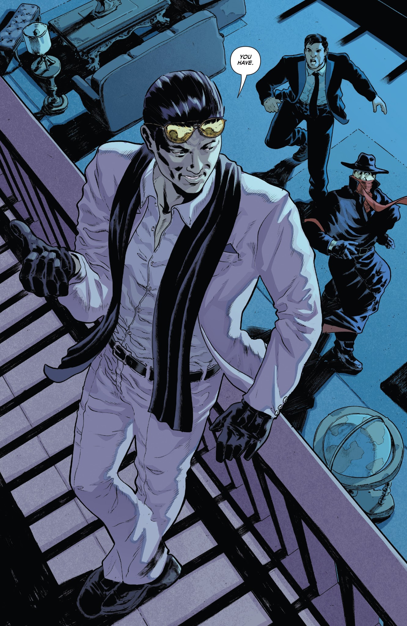 Read online The Shadow/Batman comic -  Issue #3 - 17