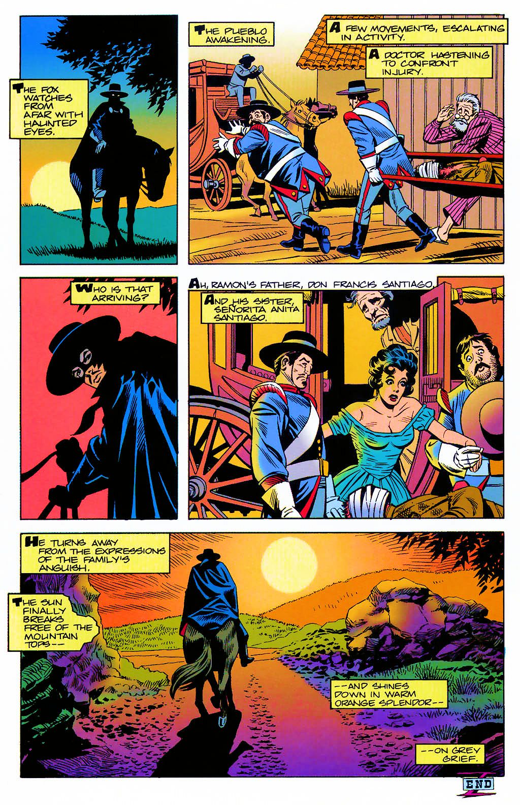 Read online Zorro (1993) comic -  Issue #2 - 29