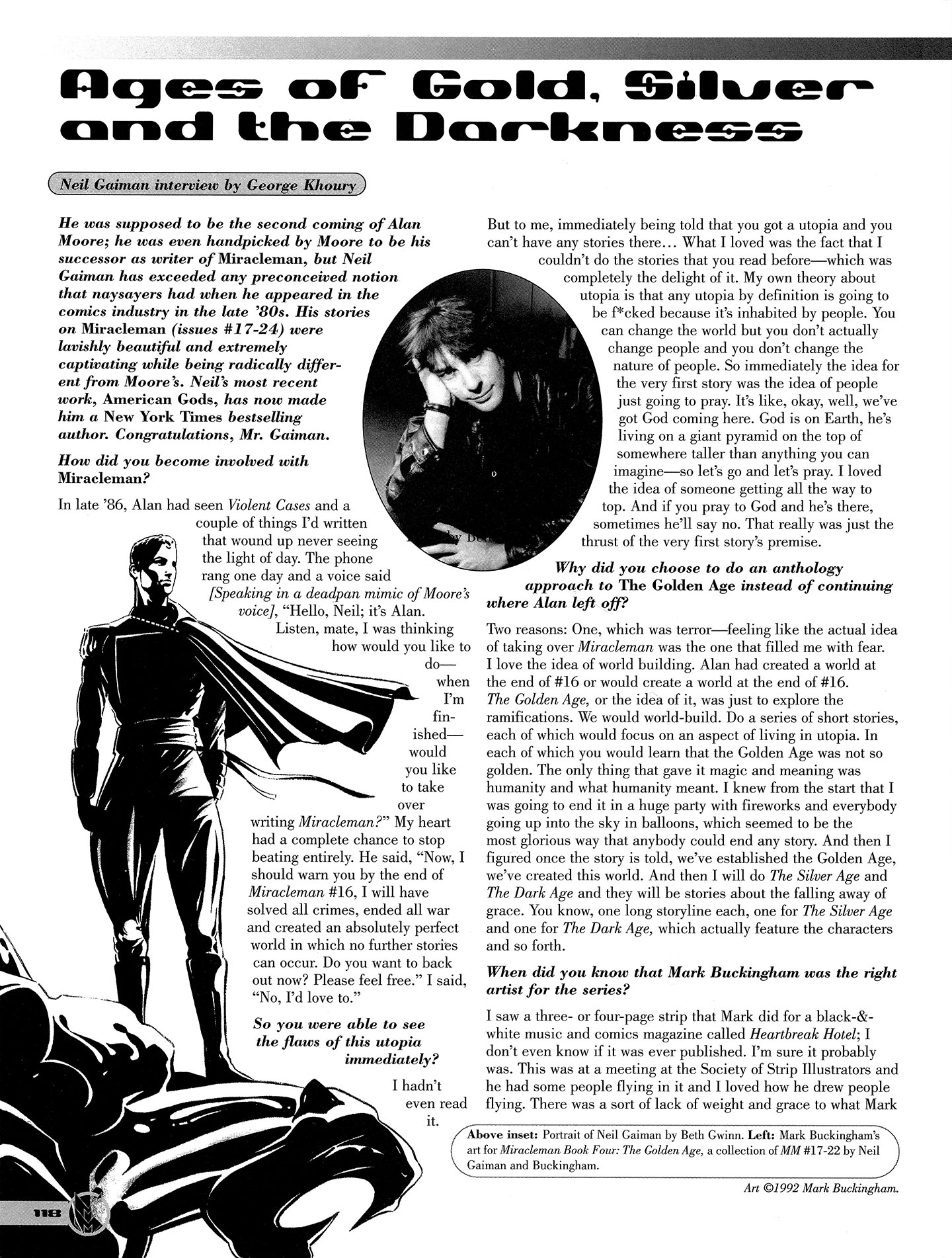 Read online Kimota!: The Miracleman Companion comic -  Issue # Full - 119
