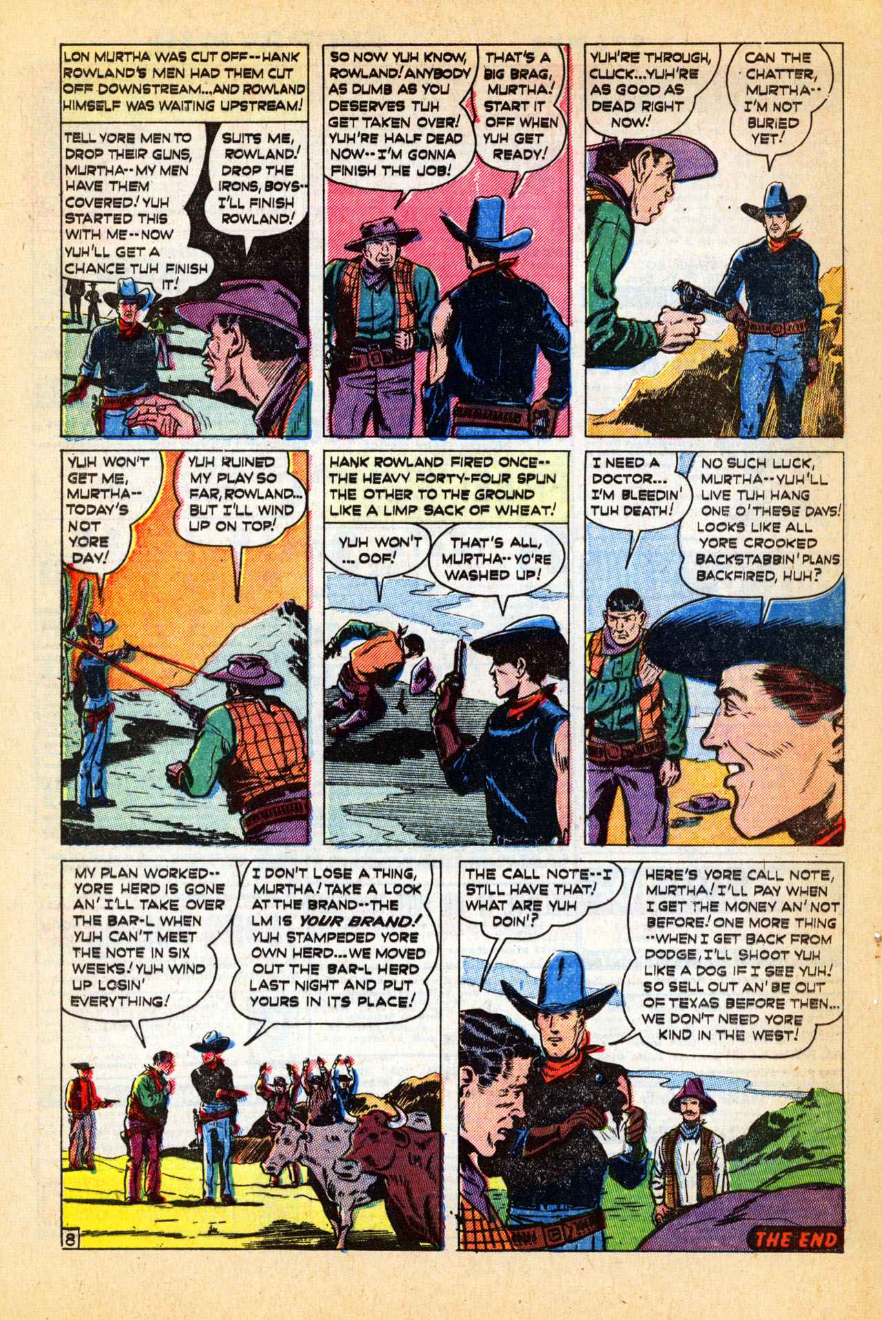 Read online Western Outlaws and Sheriffs comic -  Issue #64 - 32