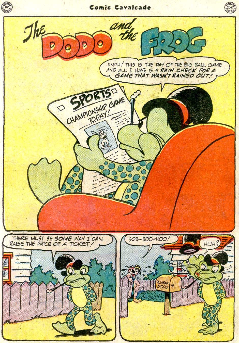 Read online Comic Cavalcade comic -  Issue #43 - 35