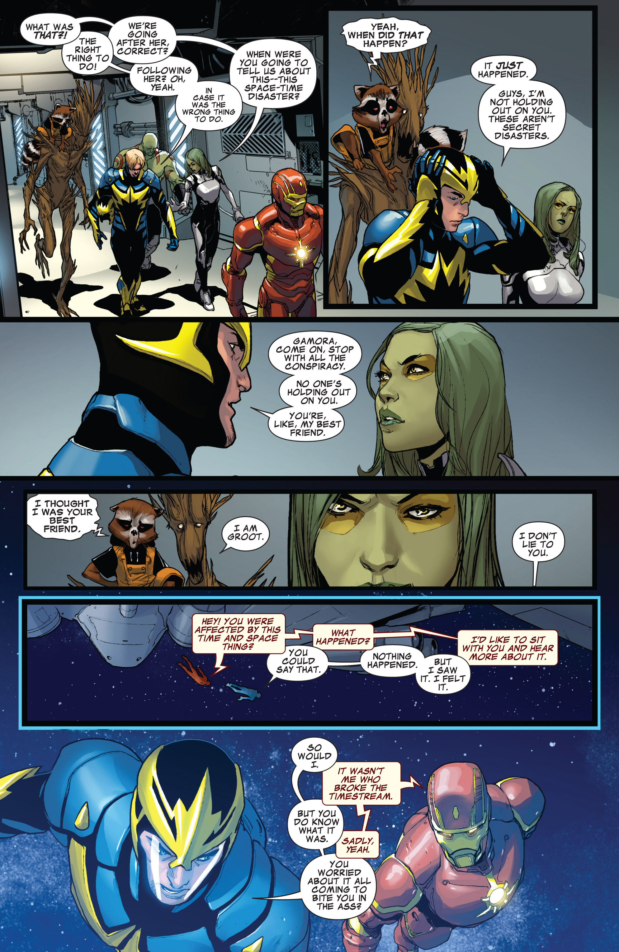 Read online Guardians of the Galaxy (2013) comic -  Issue #7 - 15