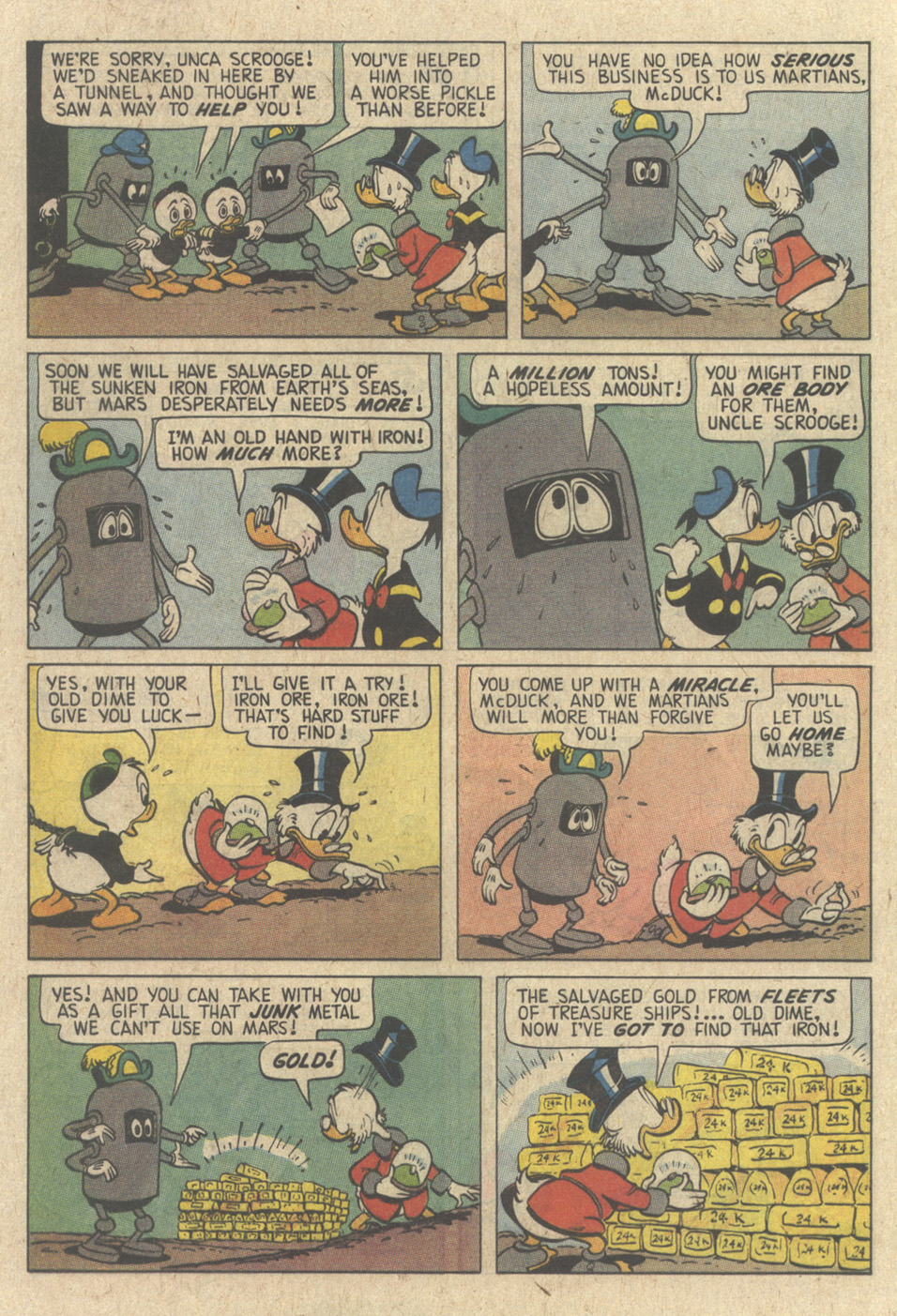 Read online Walt Disney's Uncle Scrooge Adventures comic -  Issue #17 - 24