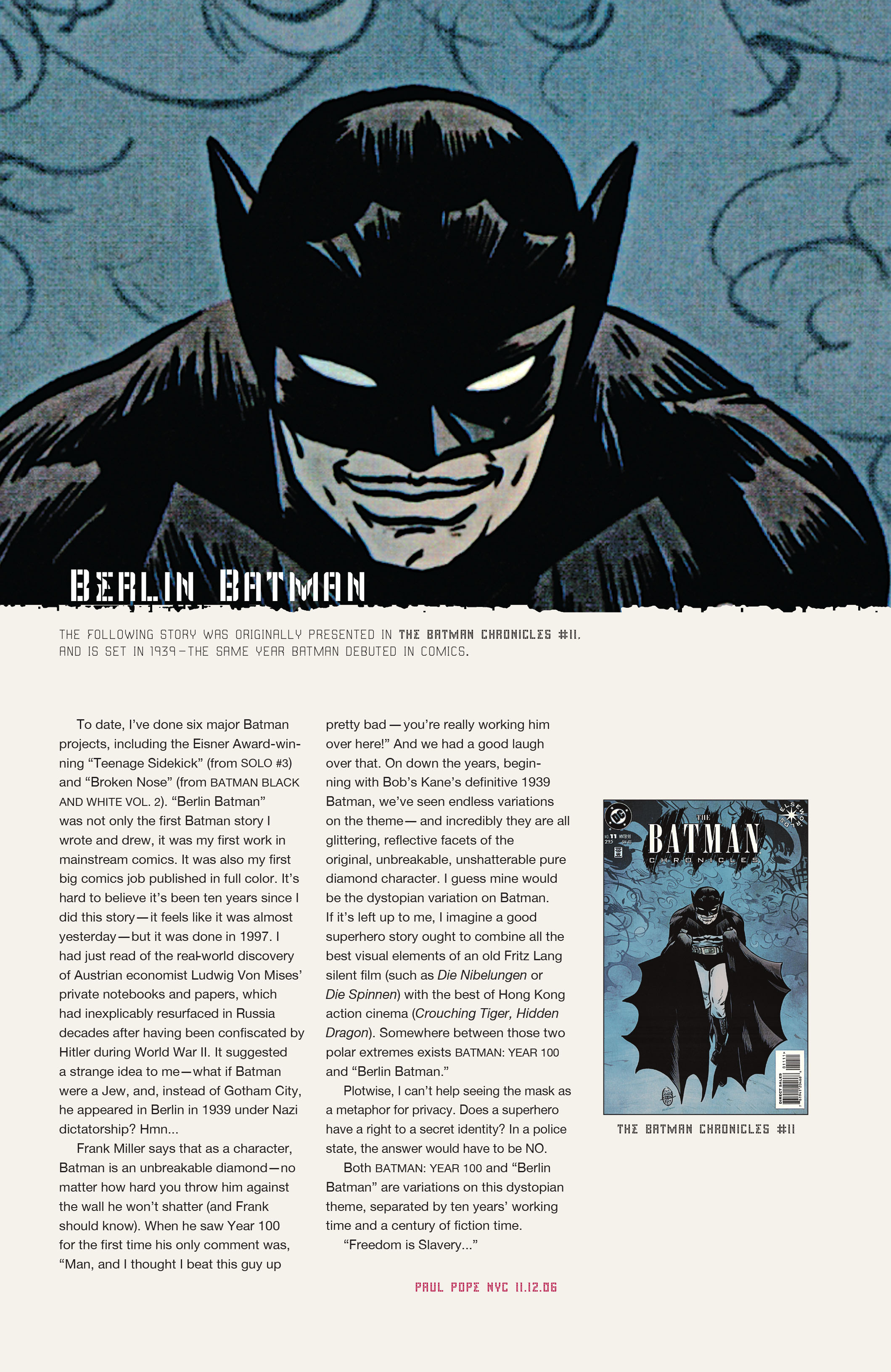 Read online Batman: Year 100 comic -  Issue # _TPB Batman - Year 100 and Other Tales Deluxe Edition (Part 3) - 7