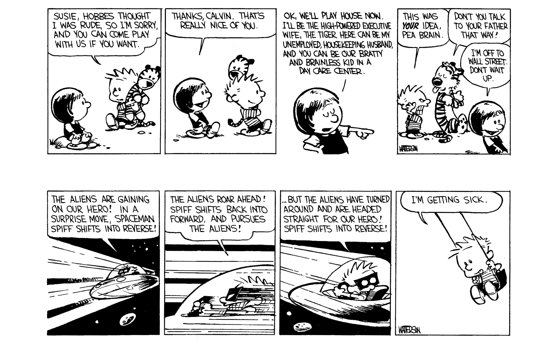 Read online Calvin and Hobbes comic -  Issue #1 - 151
