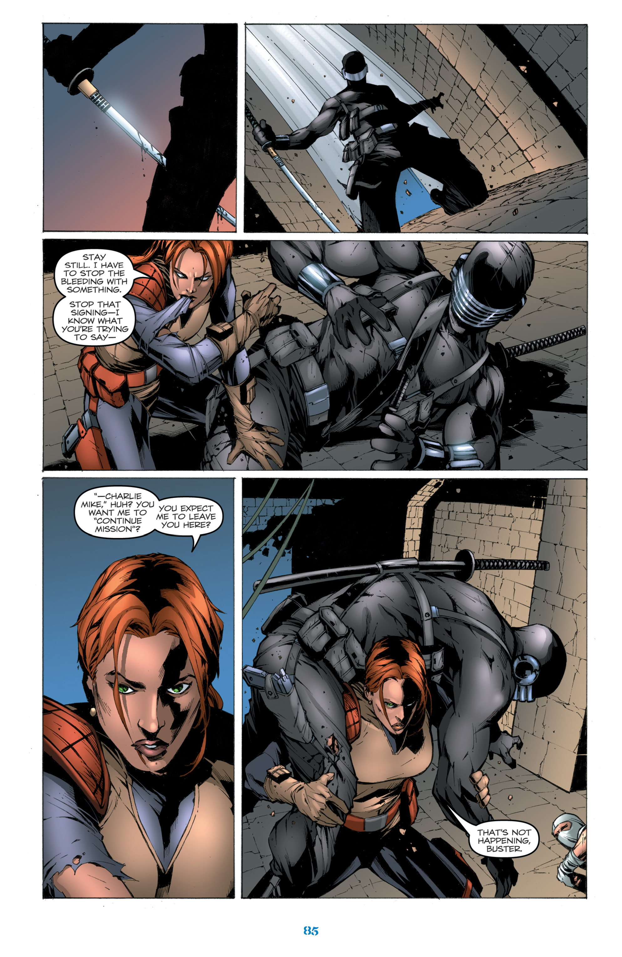 Read online Classic G.I. Joe comic -  Issue # TPB 16 (Part 1) - 85