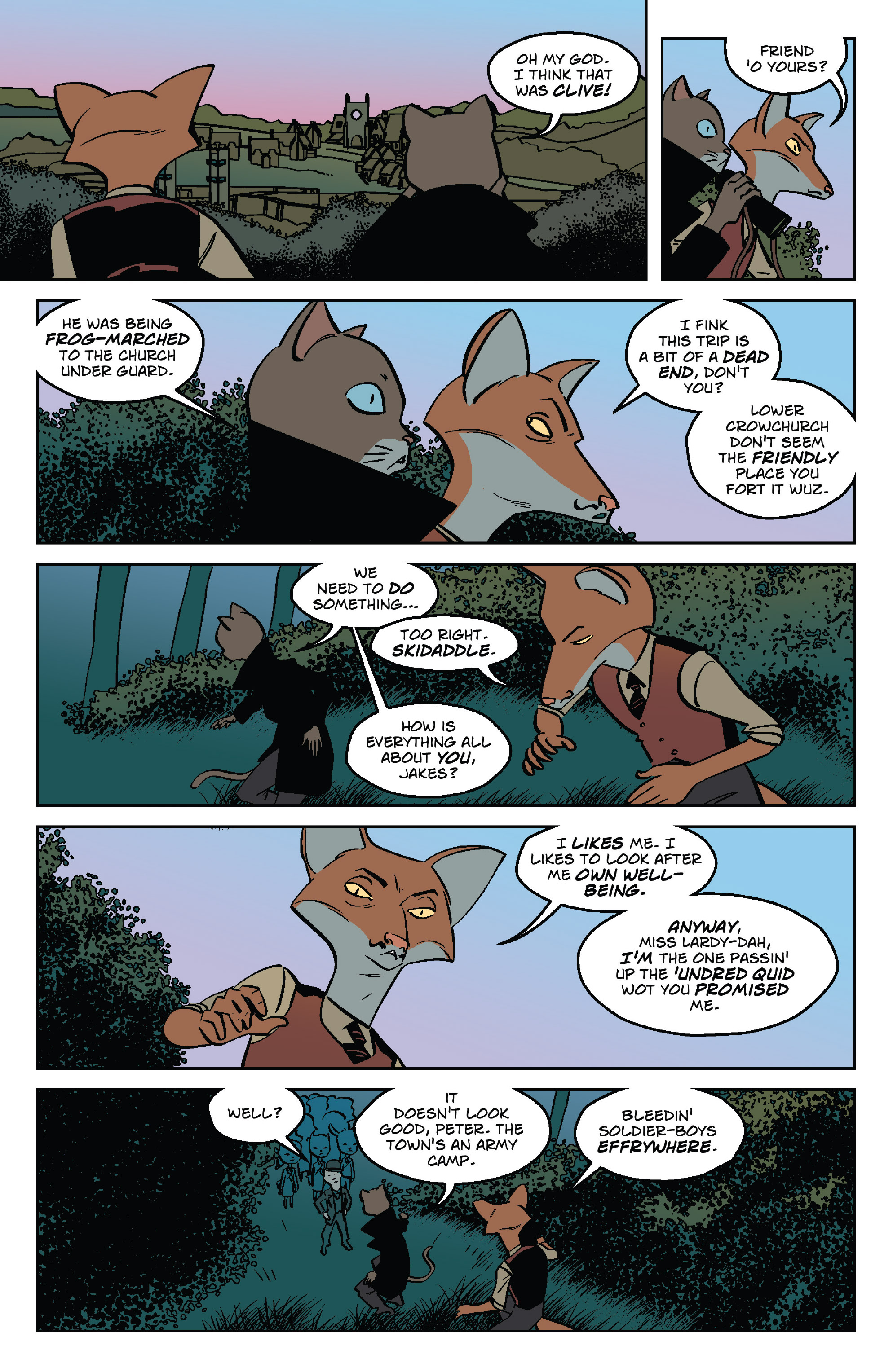 Read online Wild's End: Journey's End comic -  Issue # TPB (Part 1) - 71