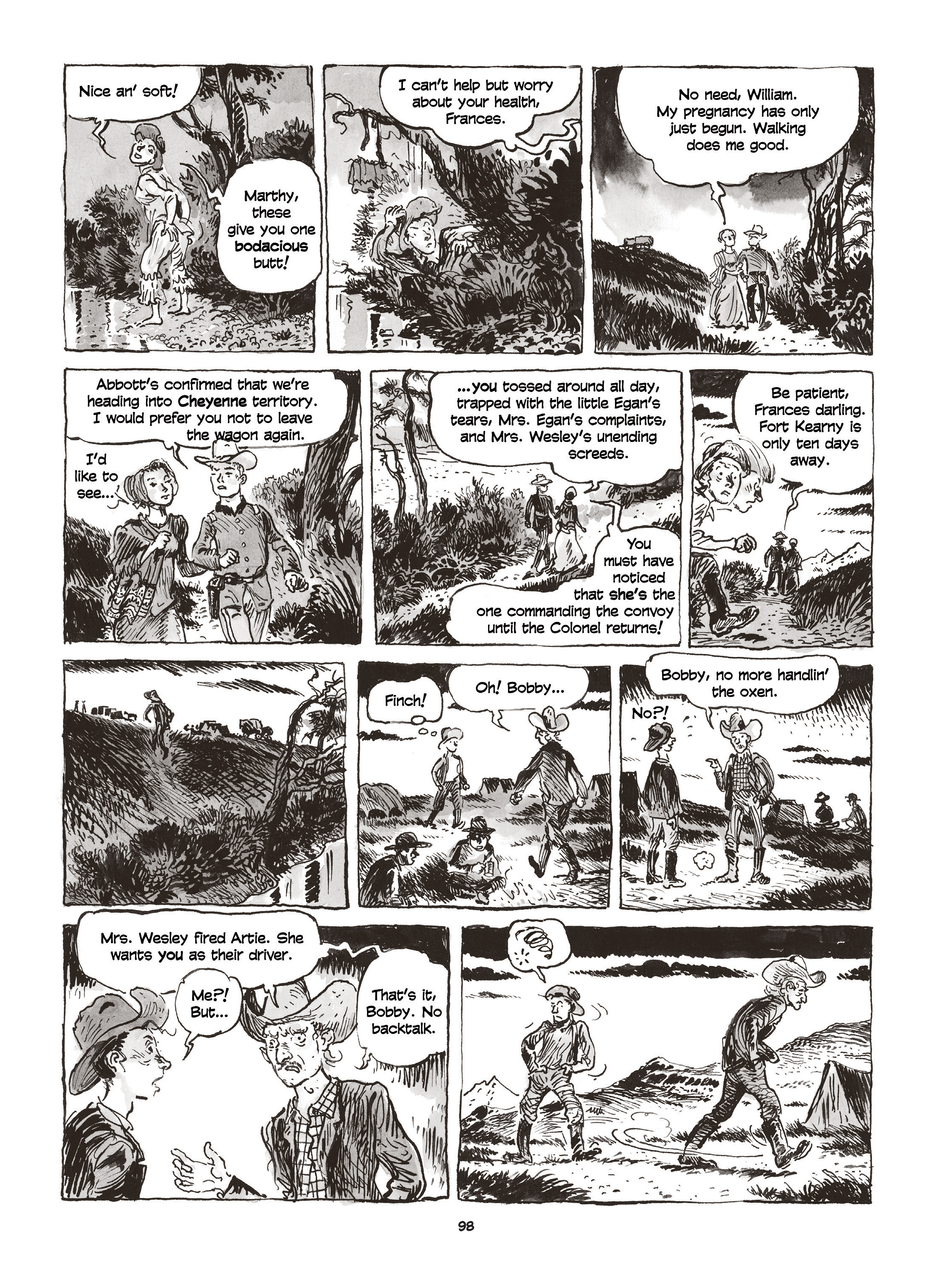 Read online Calamity Jane: The Calamitous Life of Martha Jane Cannary comic -  Issue # TPB (Part 1) - 95