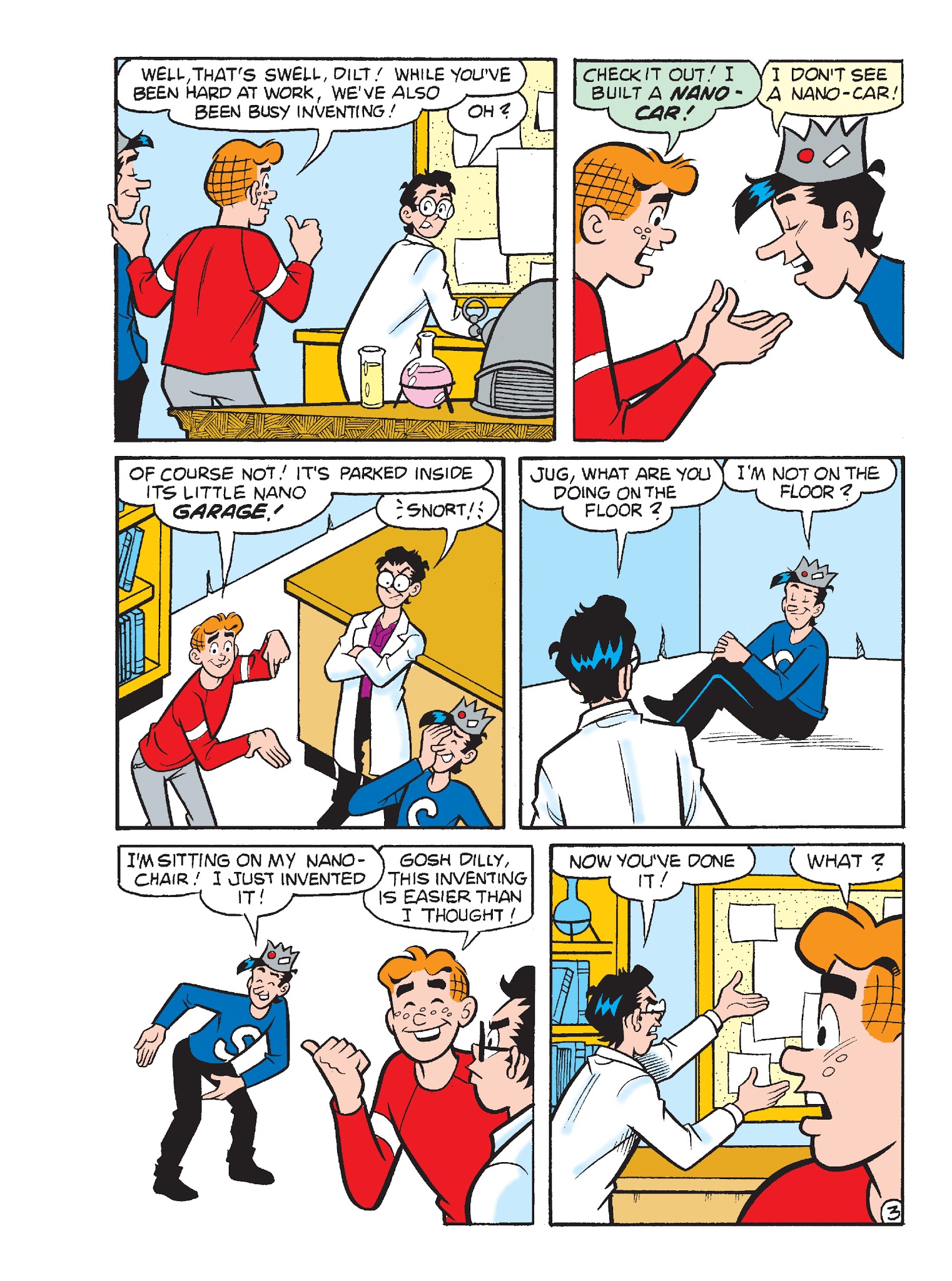 Read online Archie's Funhouse Double Digest comic -  Issue #20 - 133