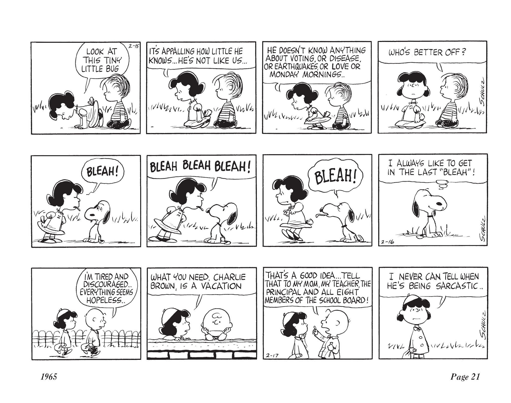 Read online The Complete Peanuts comic -  Issue # TPB 8 - 33