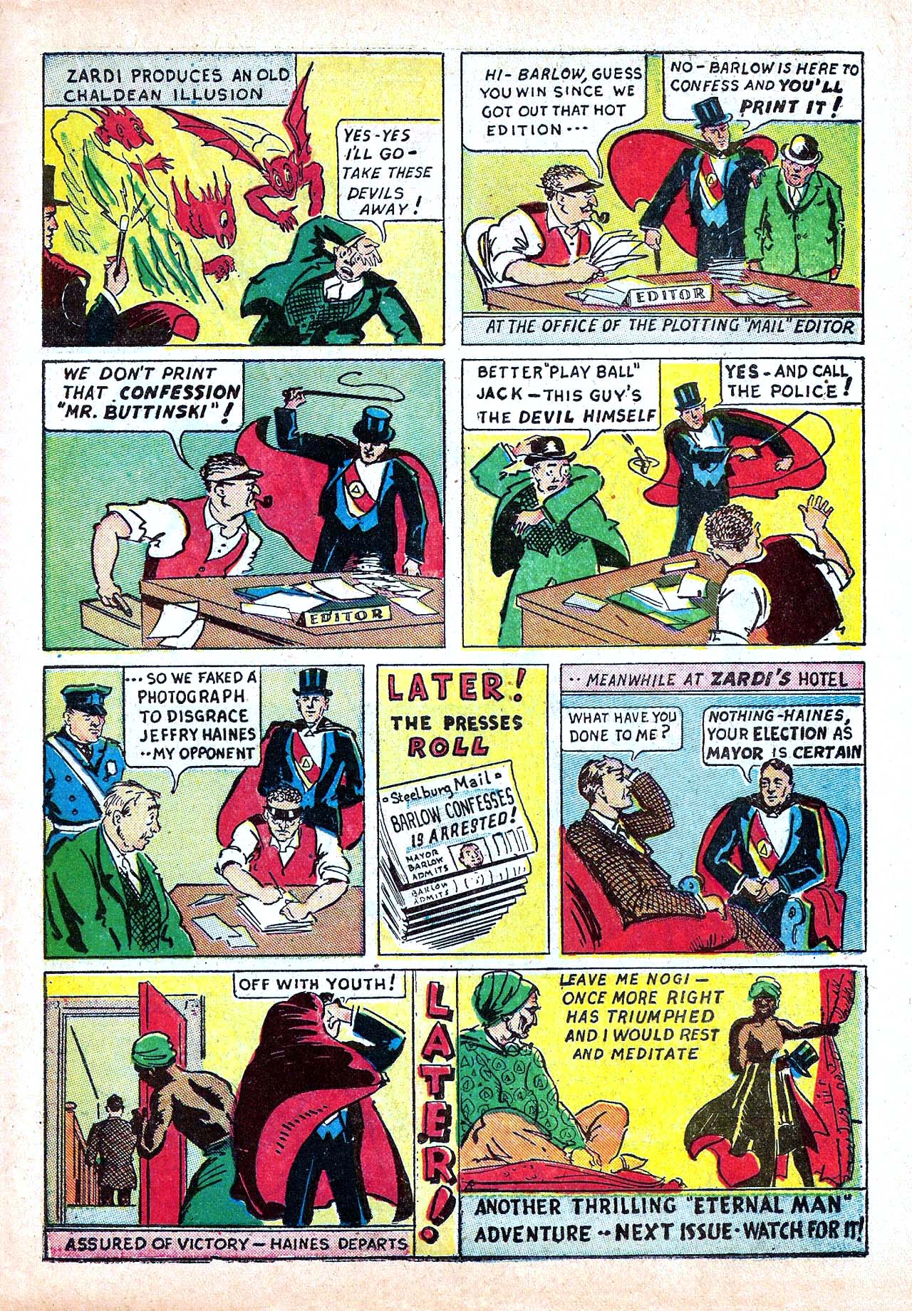 Read online Amazing Man Comics comic -  Issue #11 - 43
