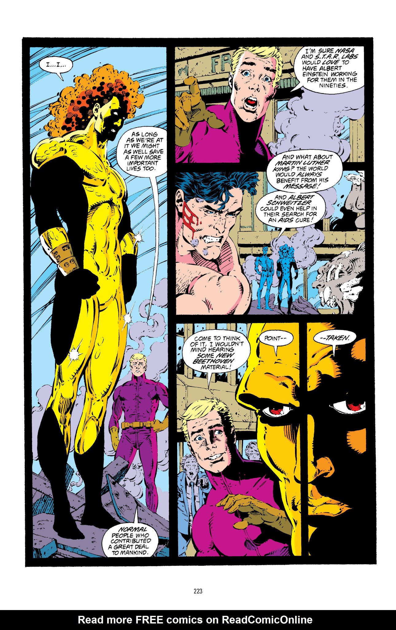 Read online Superman: Funeral For A Friend comic -  Issue # TPB - 213