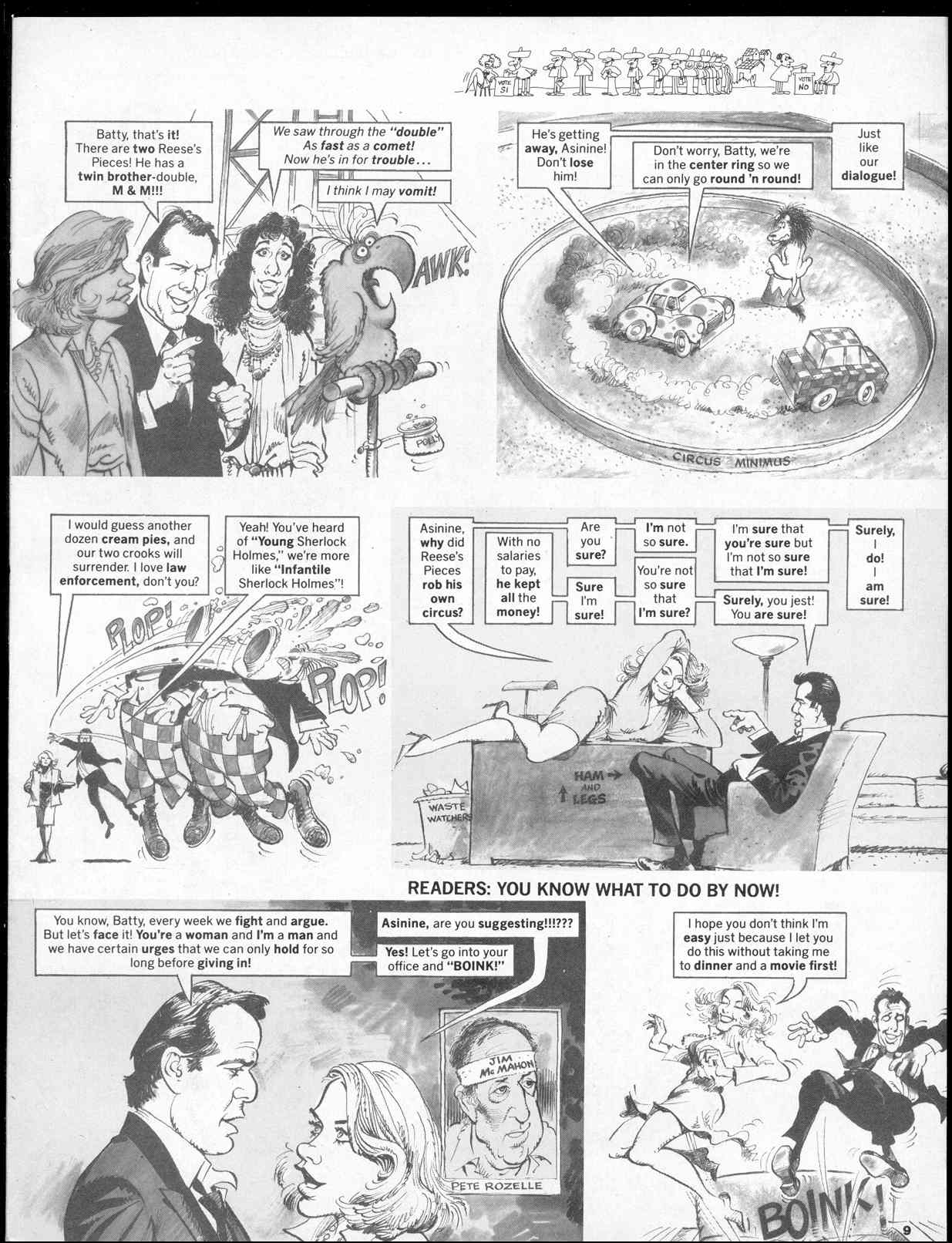 Read online MAD comic -  Issue #264 - 11