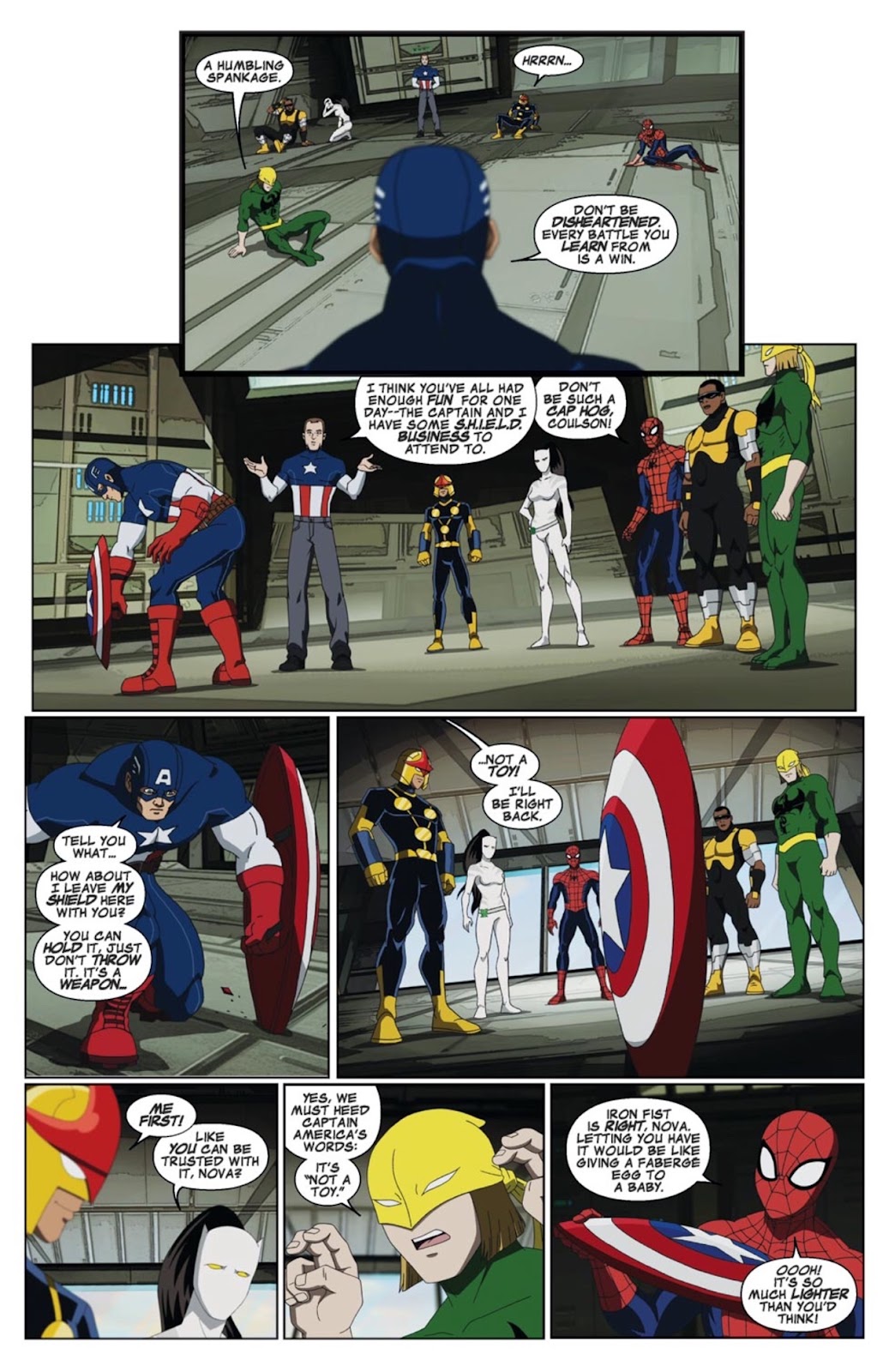 Marvel Universe Ultimate Spider-Man: Web Warriors issue 1 - Page 7