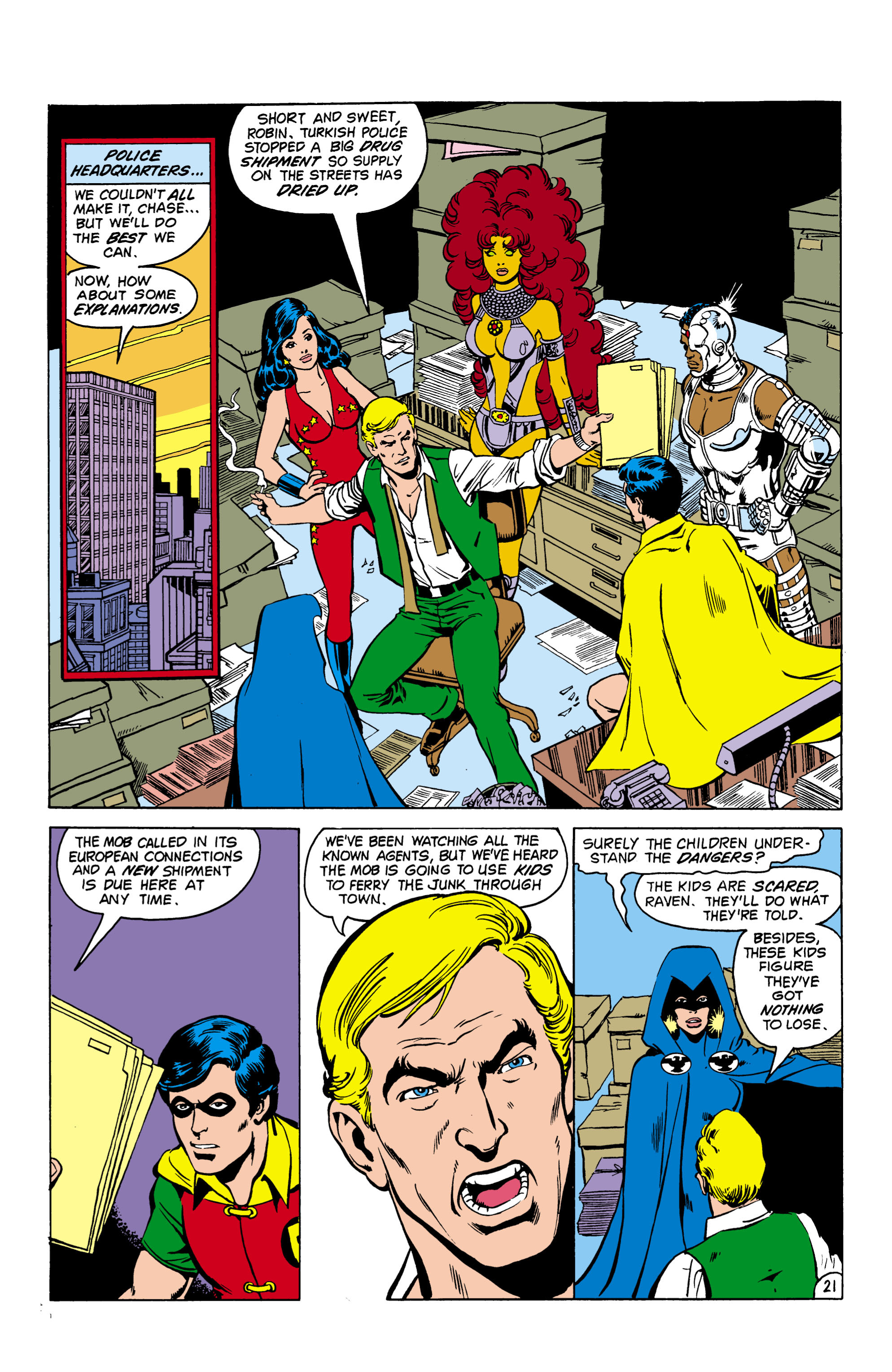 Read online The New Teen Titans (1980) comic -  Issue #26 - 22