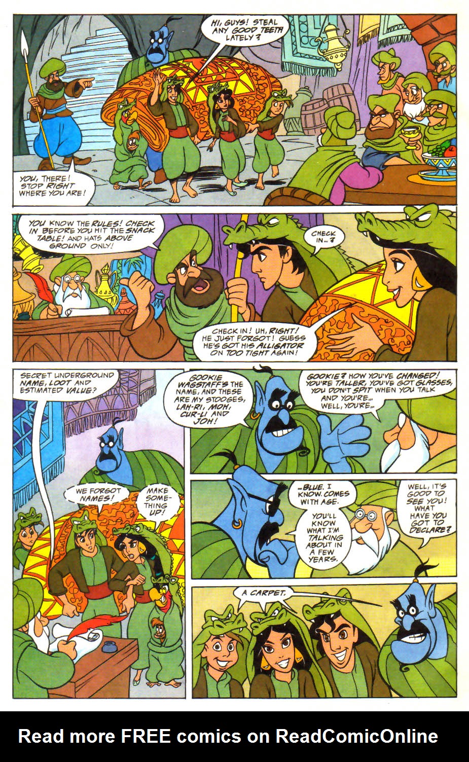 Read online Disney's Aladdin comic -  Issue #4 - 18