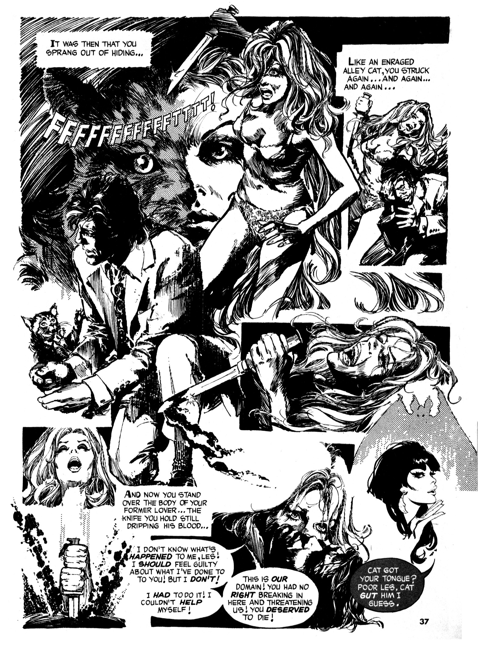 Read online Vampirella (1969) comic -  Issue #23 - 37