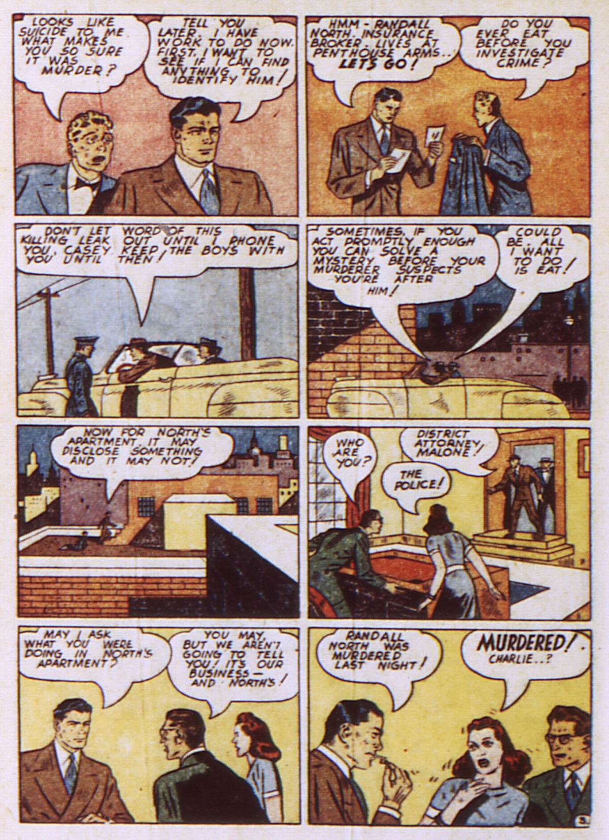Read online Detective Comics (1937) comic -  Issue #52 - 54