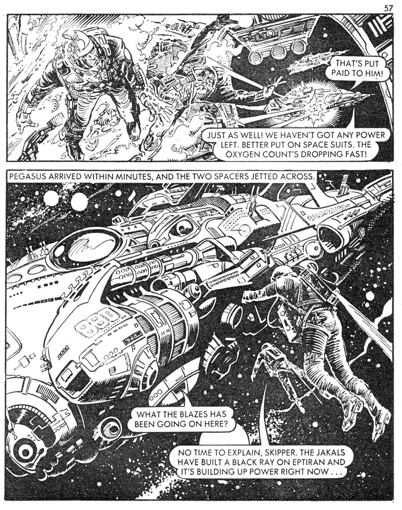 Read online Starblazer comic -  Issue #106 - 57
