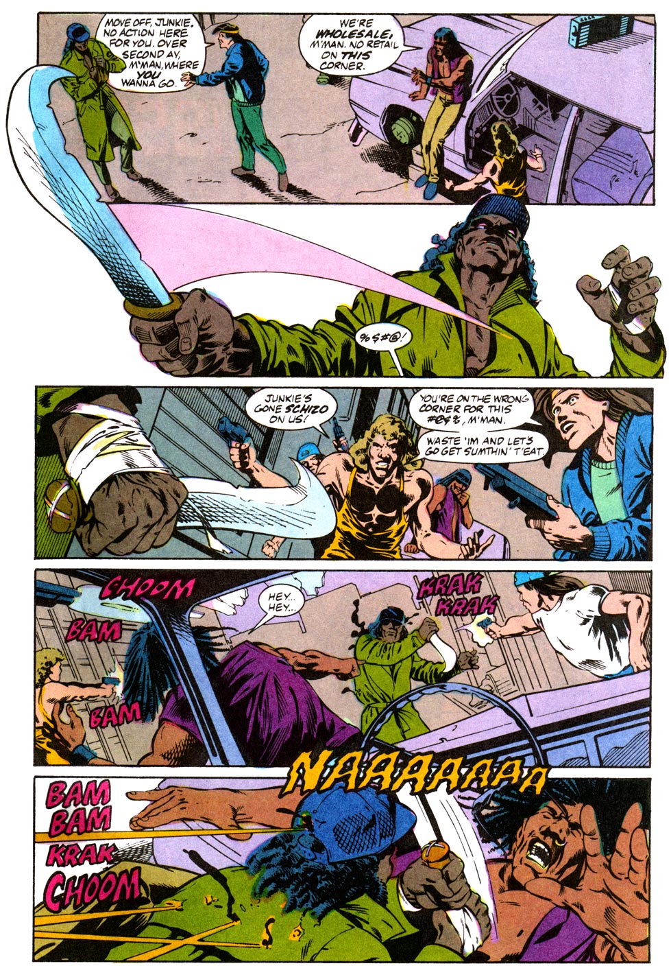 Read online Marc Spector: Moon Knight comic -  Issue #5 - 23