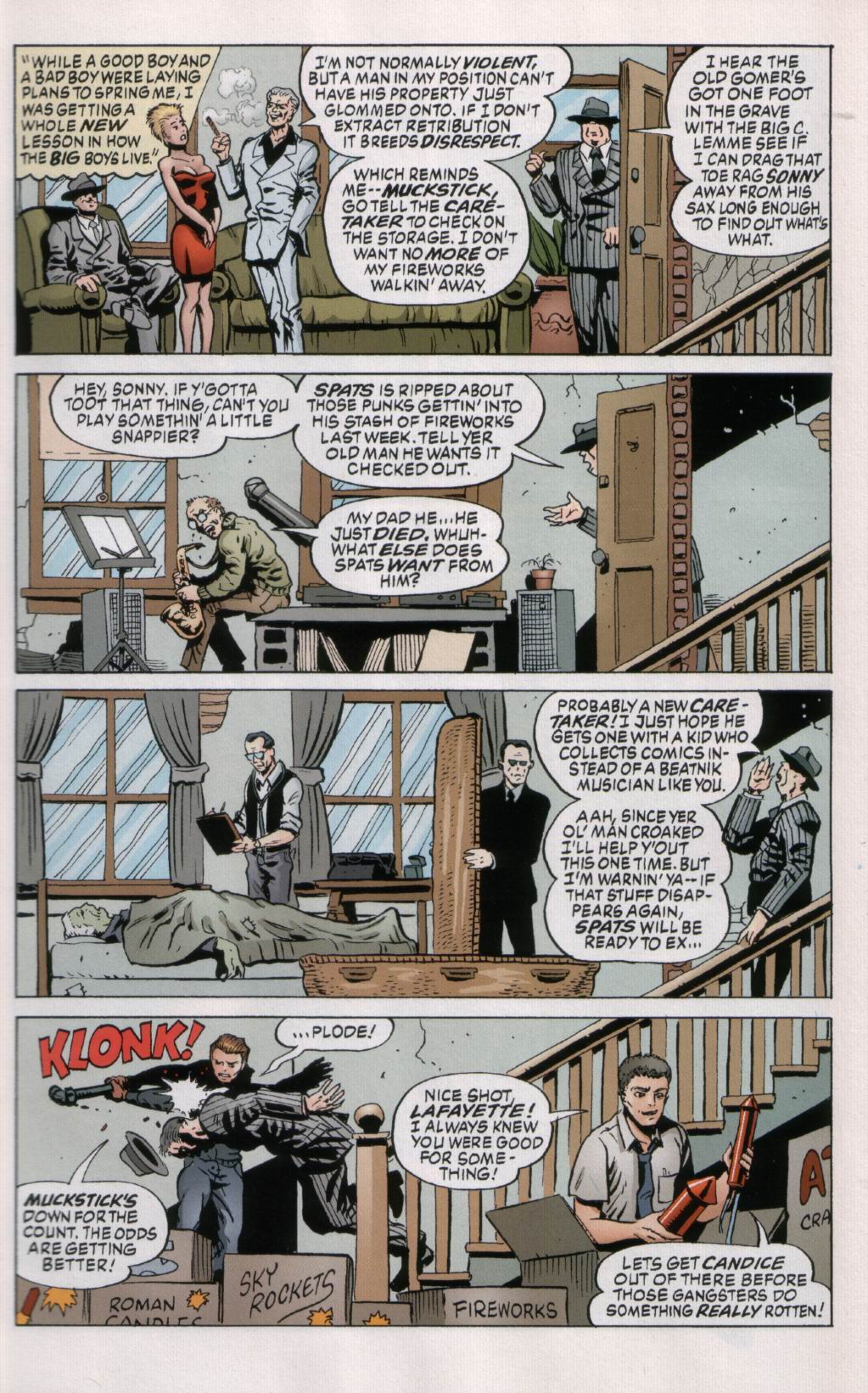Read online Greyshirt: Indigo Sunset comic -  Issue #2 - 13