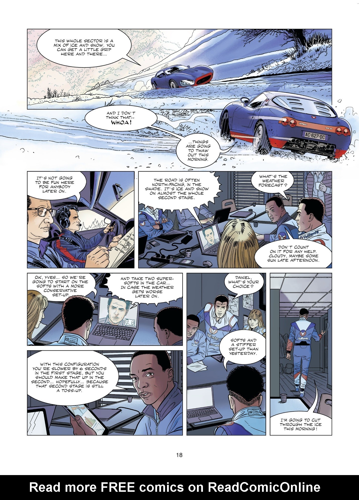 Read online Michel Vaillant comic -  Issue #9 - 18