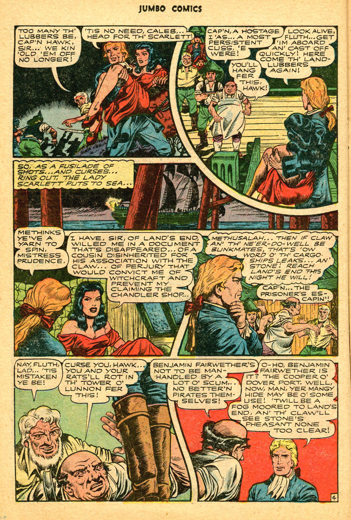 Read online Jumbo Comics comic -  Issue #101 - 17