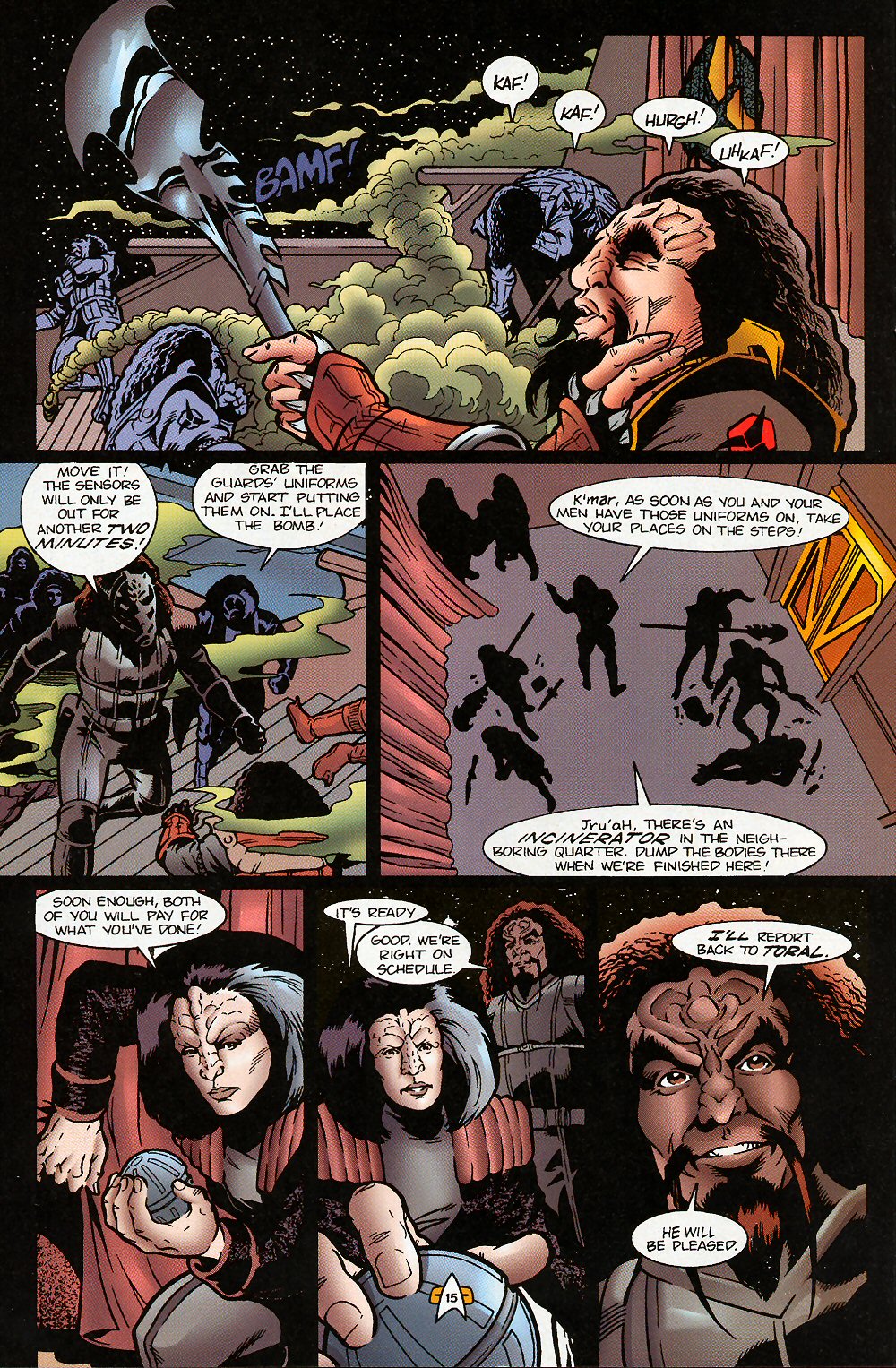Read online Star Trek: Deep Space Nine (1993) comic -  Issue #31 - 22