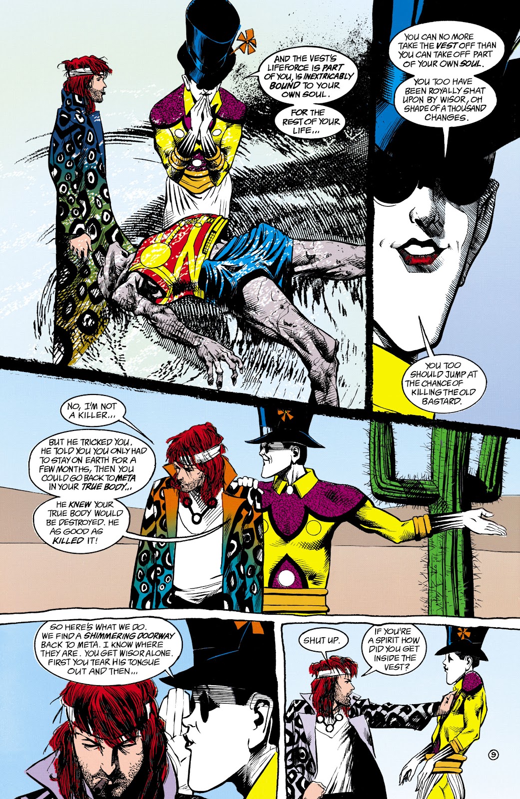 Shade, the Changing Man (1990) issue 16 - Page 9