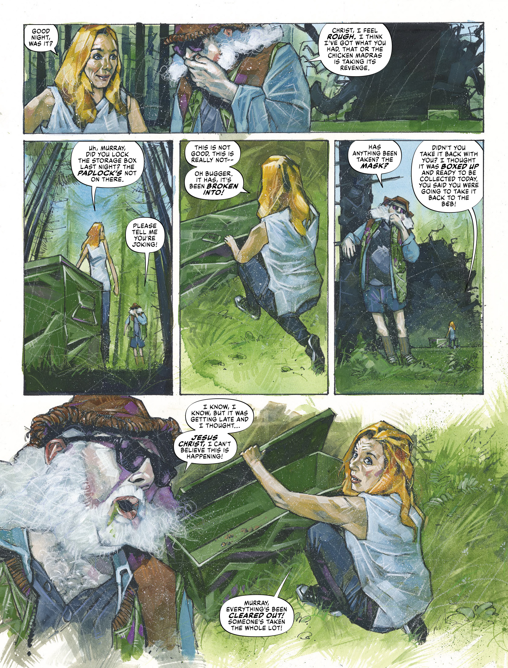 Read online 2000 AD comic -  Issue #2226 - 13