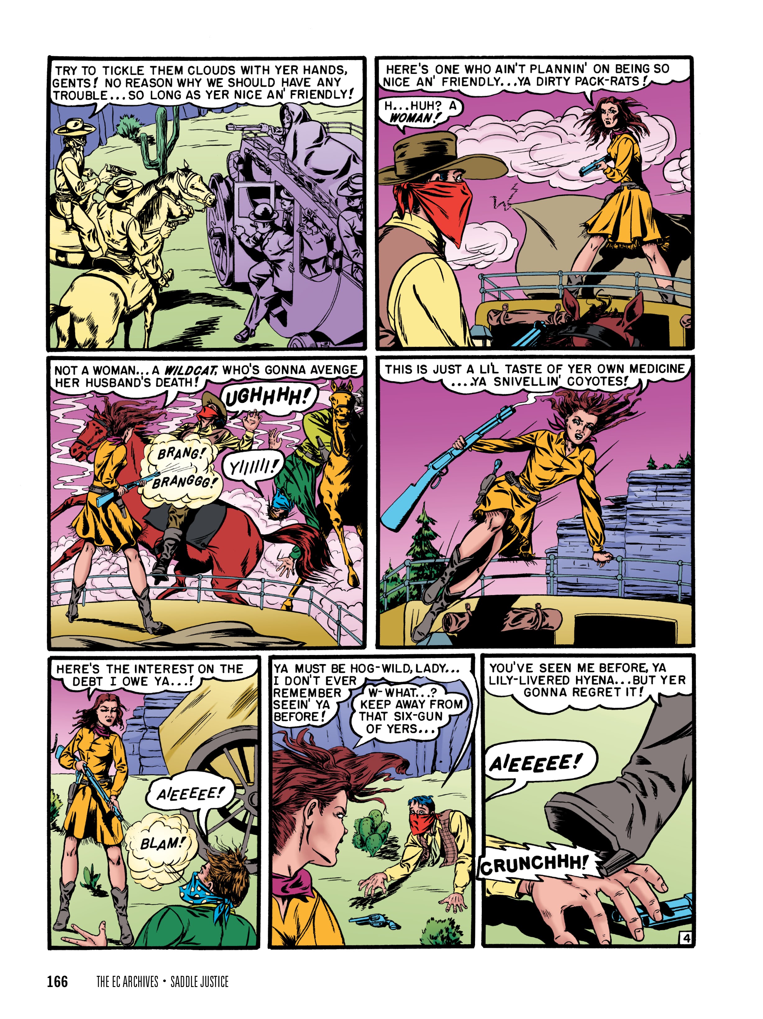 Read online The EC Archives: Saddle Justice comic -  Issue # TPB (Part 2) - 68