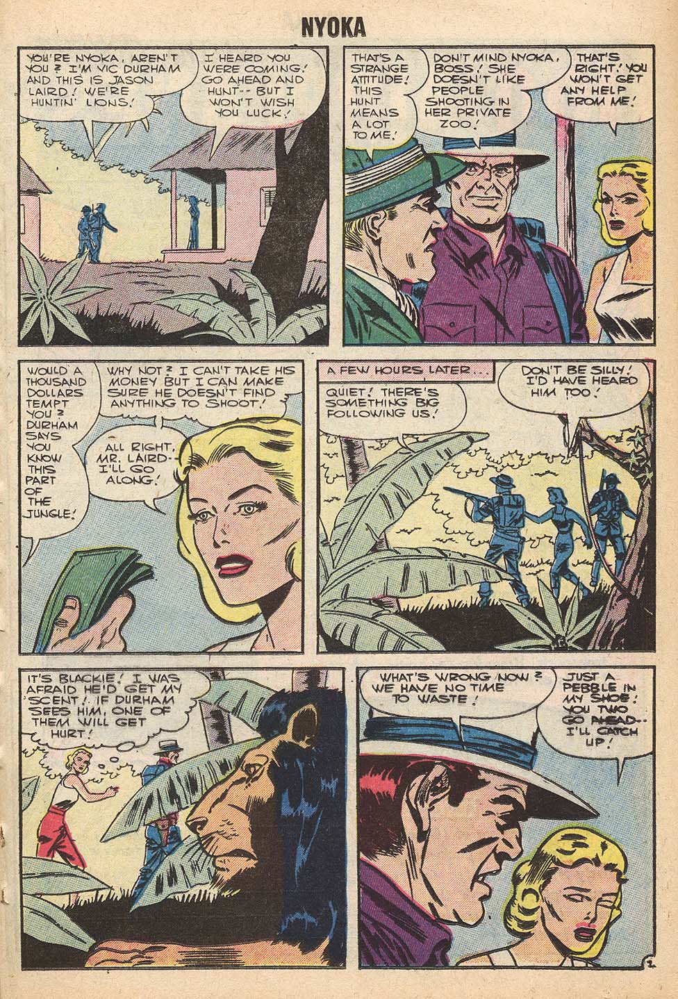 Read online Nyoka the Jungle Girl (1955) comic -  Issue #18 - 21