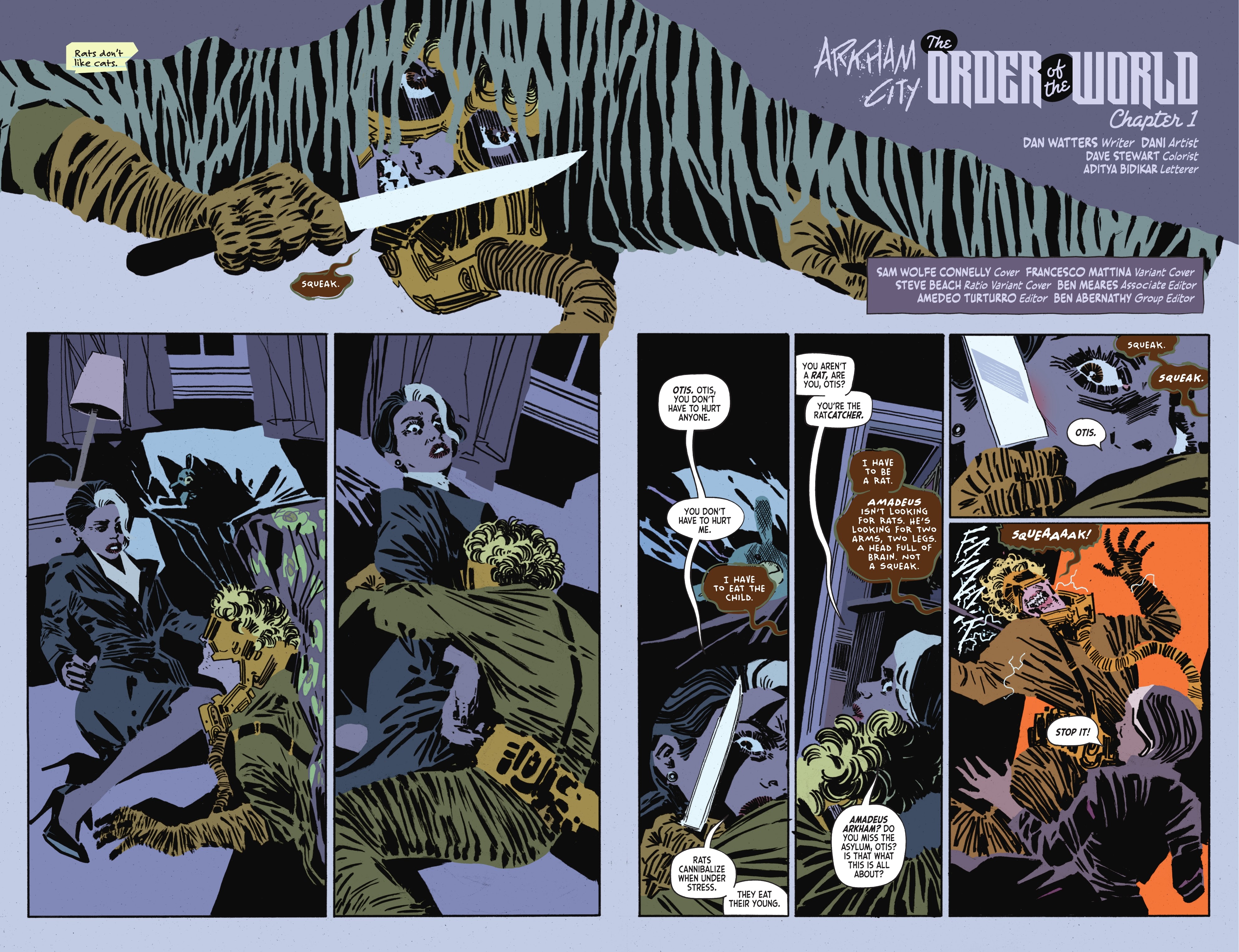 Read online Arkham City: The Order of the World comic -  Issue #1 - 4