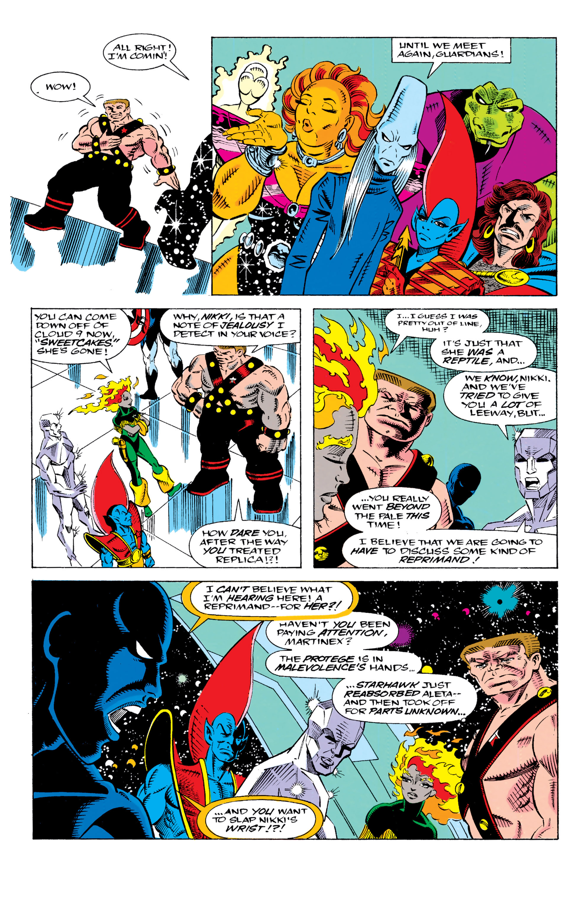 Read online Guardians of the Galaxy (1990) comic -  Issue # _TPB Guardians of the Galaxy by Jim Valentino 2 (Part 3) - 10