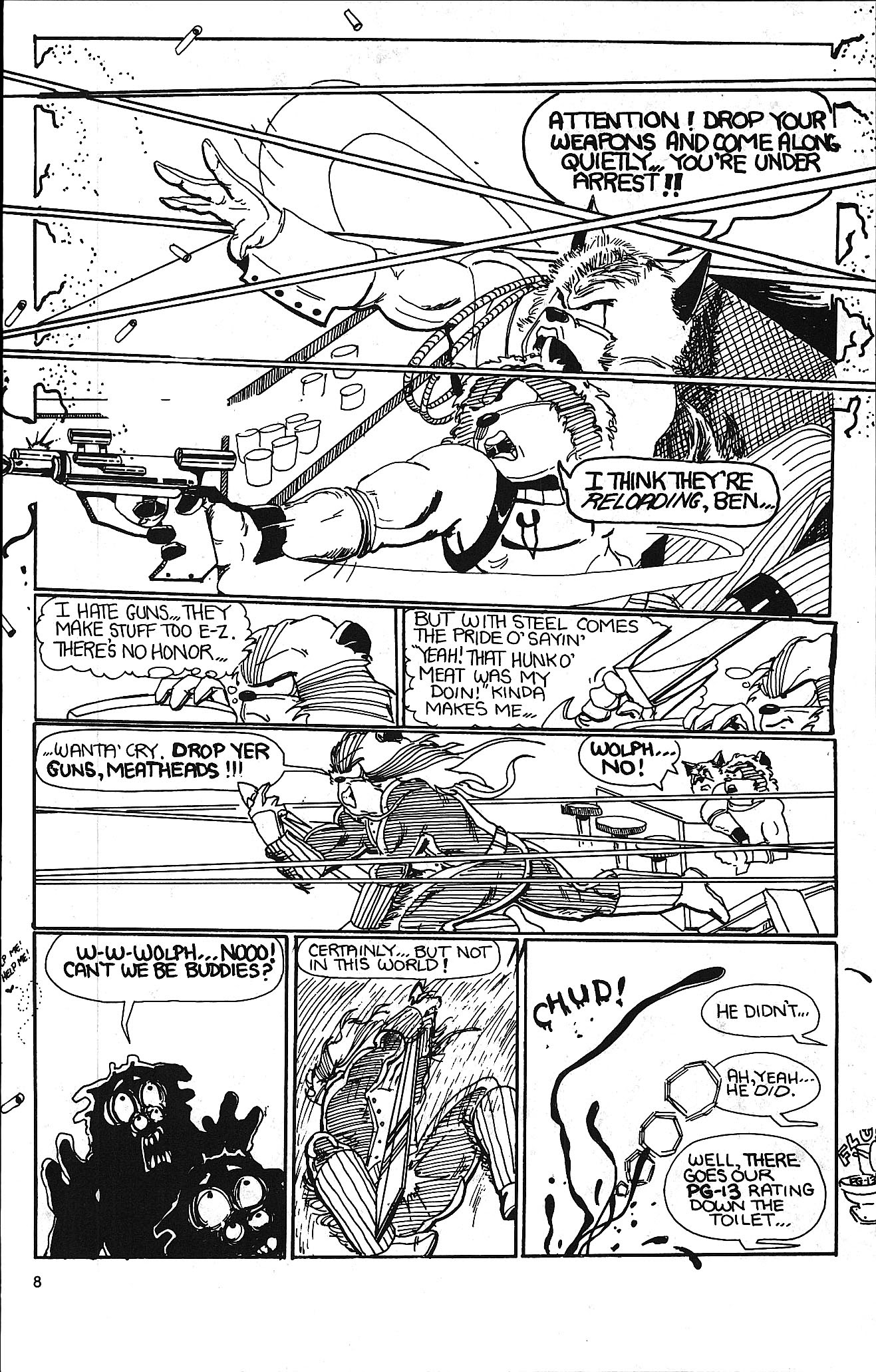 Read online Hamster Vice comic -  Issue #2 - 10
