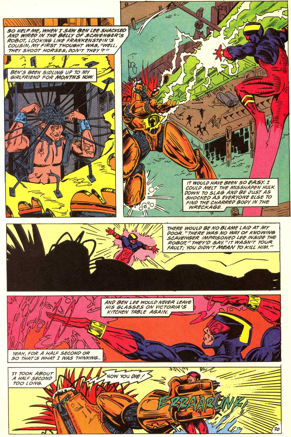 Read online The Comet comic -  Issue #11 - 21