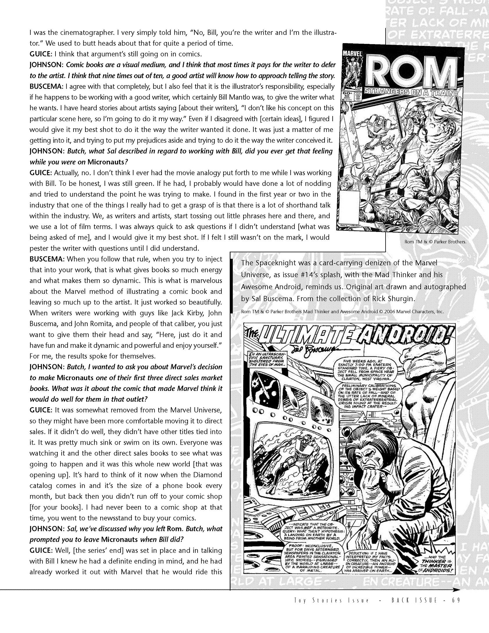 Read online Back Issue comic -  Issue #16 - 69