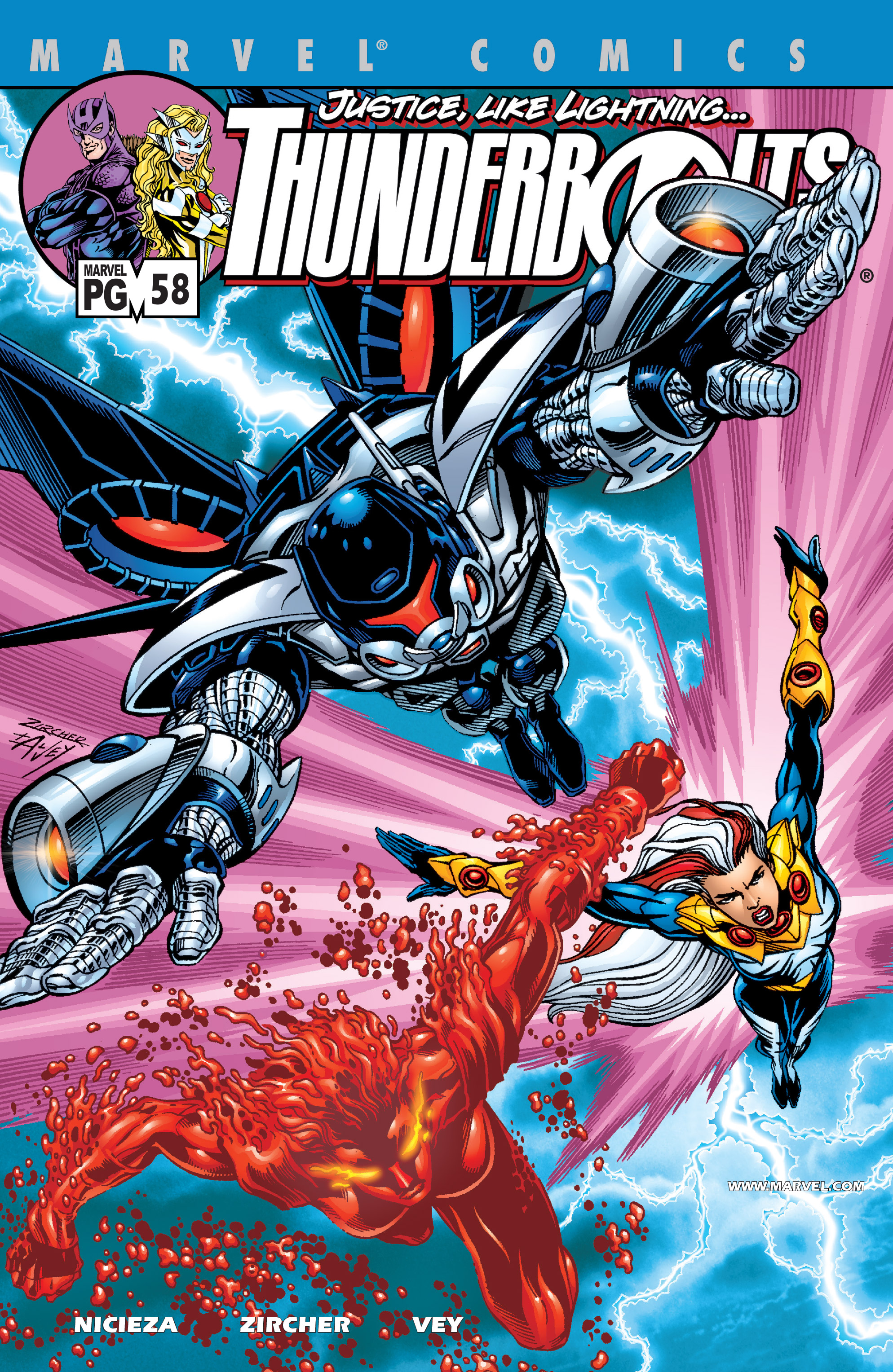 Read online Thunderbolts (1997) comic -  Issue #58 - 1