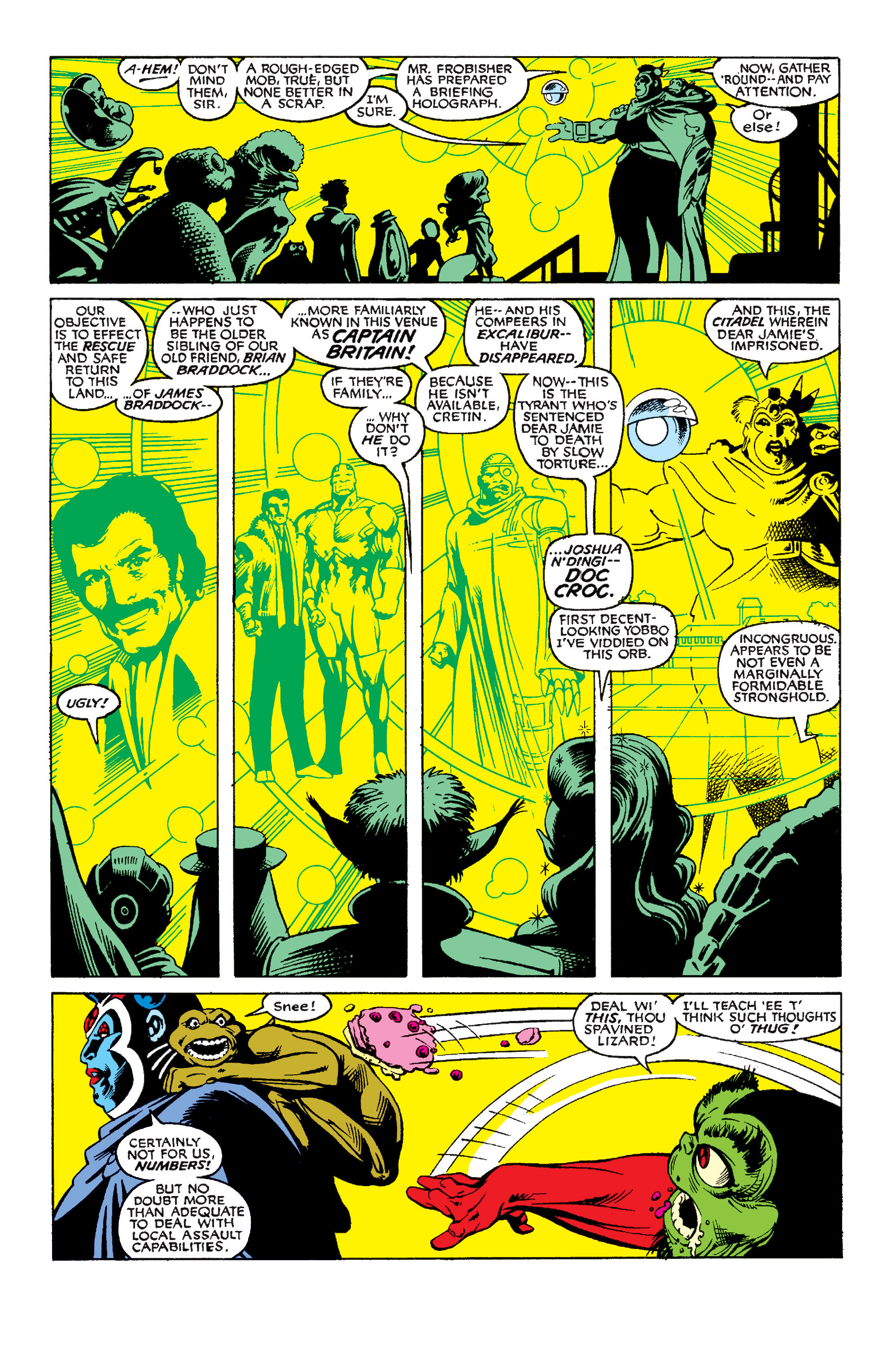 Read online Excalibur (1988) comic -  Issue #15 - 3