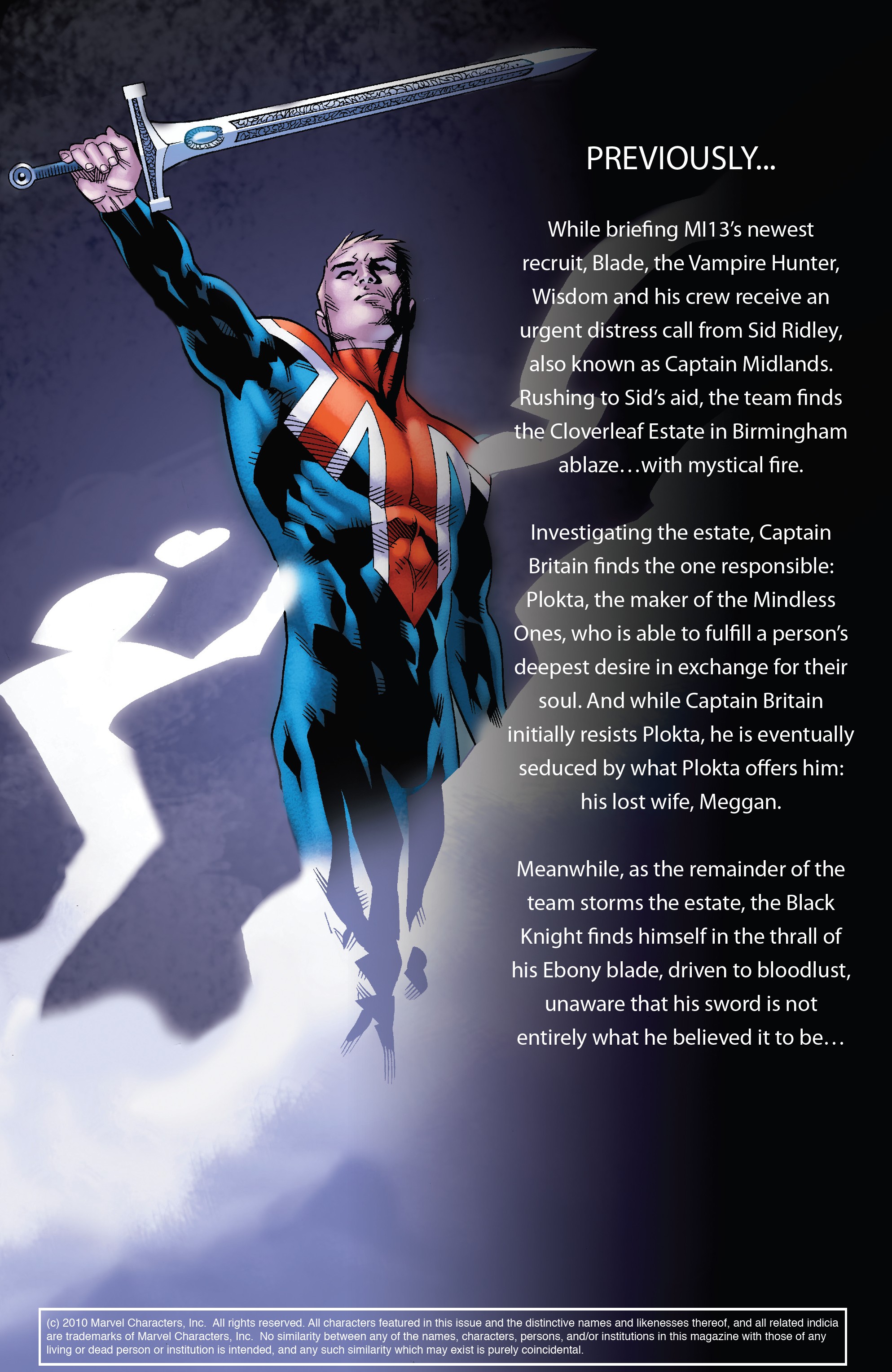 Read online Captain Britain and MI13 comic -  Issue #8 - 2