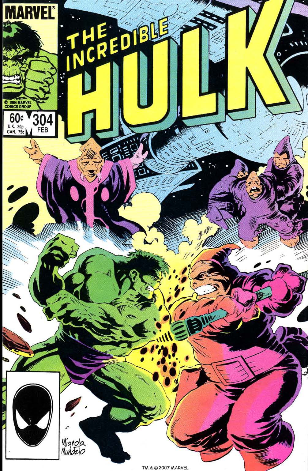 Read online The Incredible Hulk (1968) comic -  Issue #304 - 1